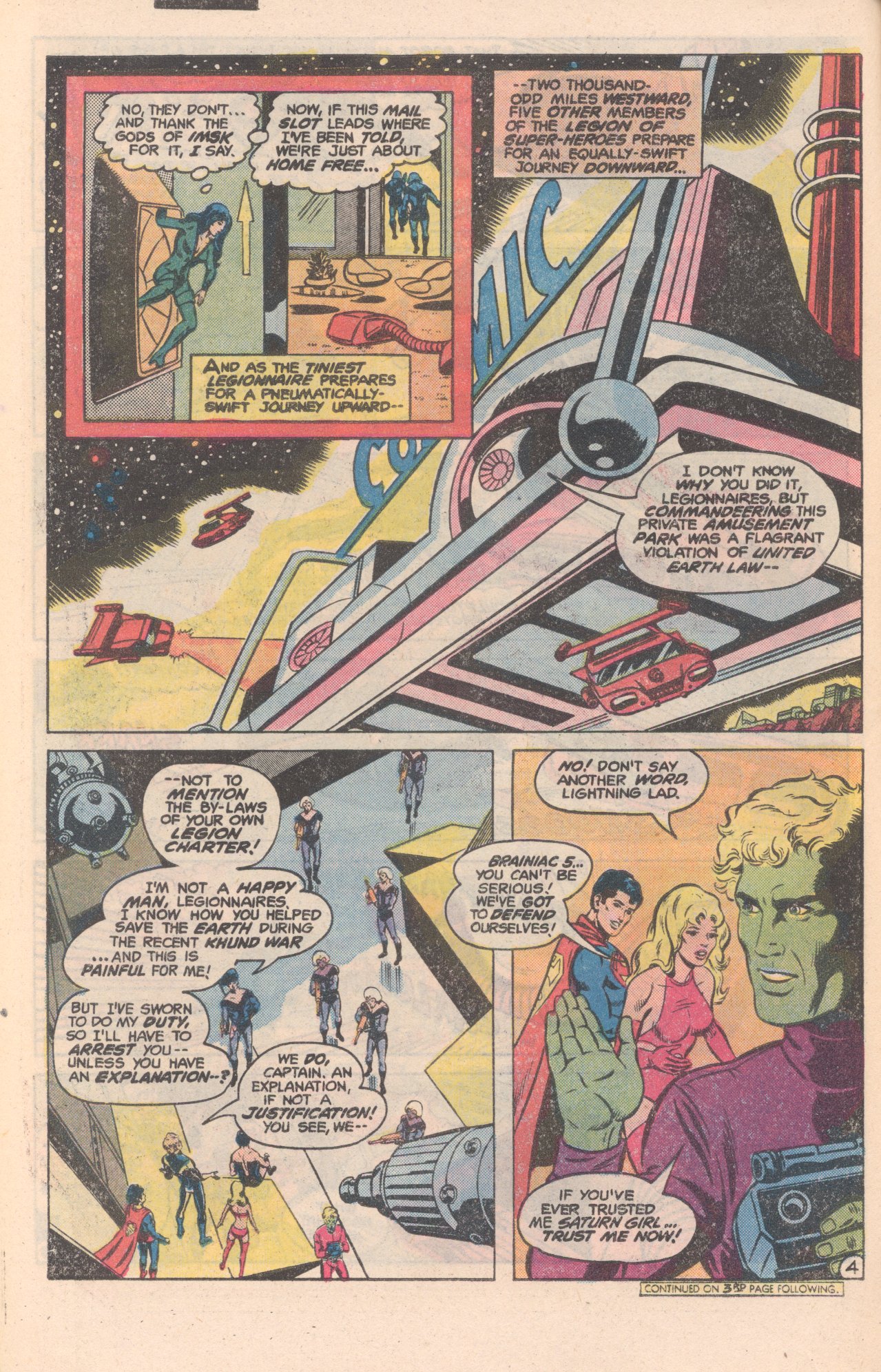 Read online Superboy and the Legion of Super-Heroes (1977) comic -  Issue #257 - 5