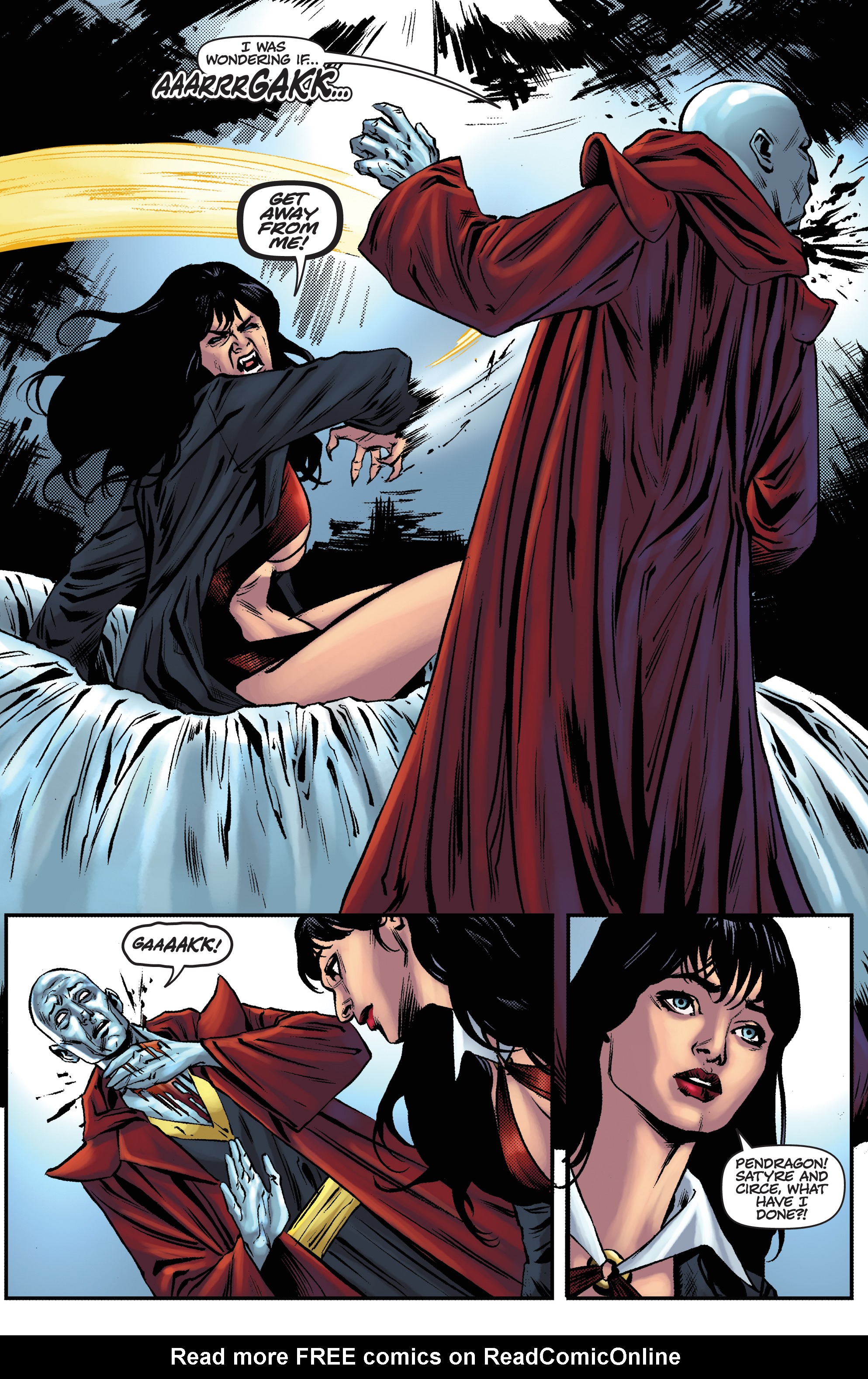 Read online Vengeance of Vampirella (2019) comic -  Issue #7 - 8