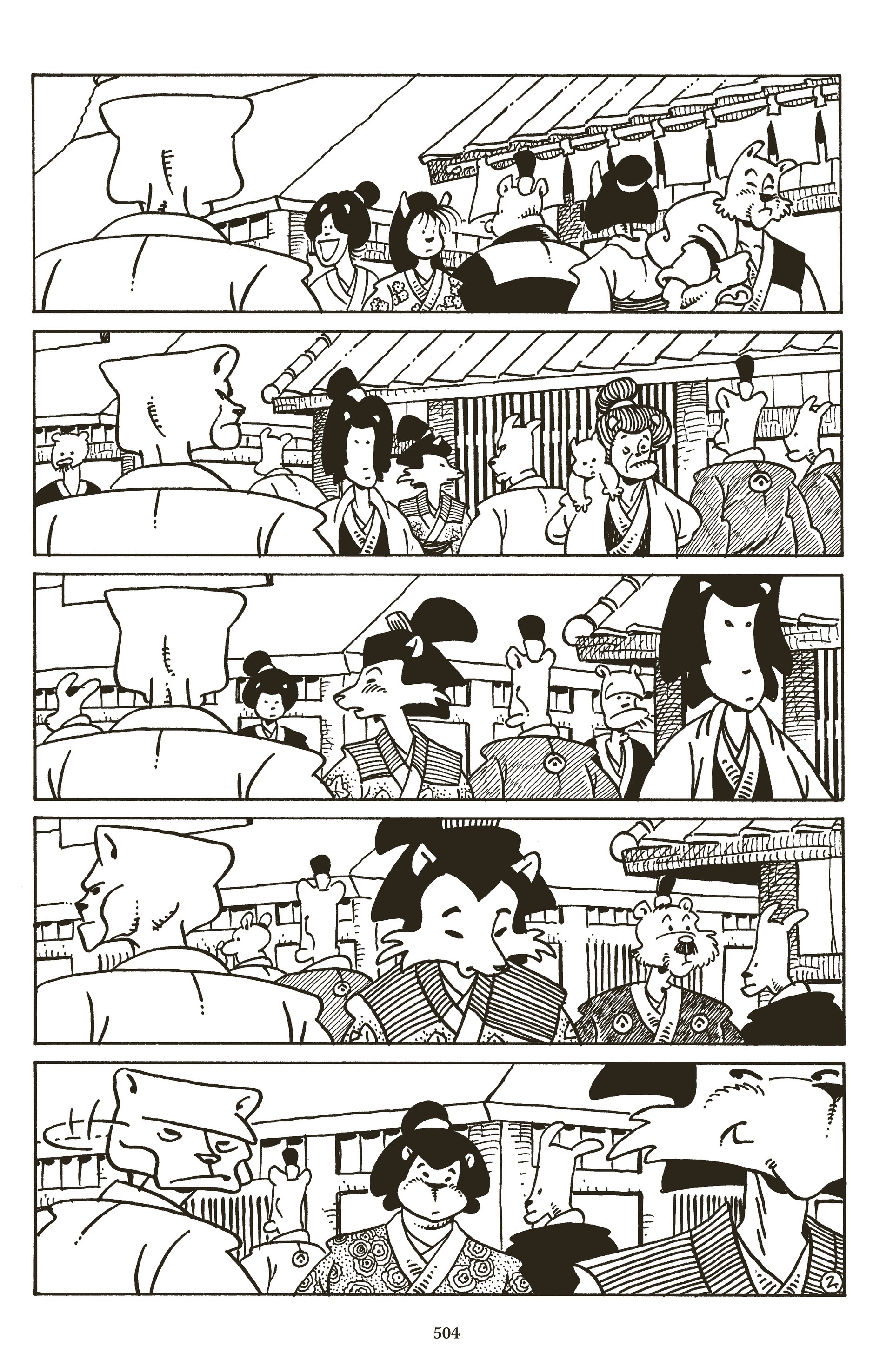 Read online The Usagi Yojimbo Saga (2021) comic -  Issue # TPB 3 (Part 5) - 98