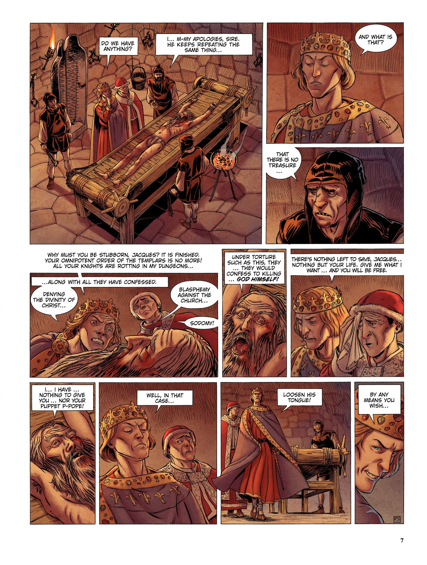 Read online The Last Templar comic -  Issue #2 - 7
