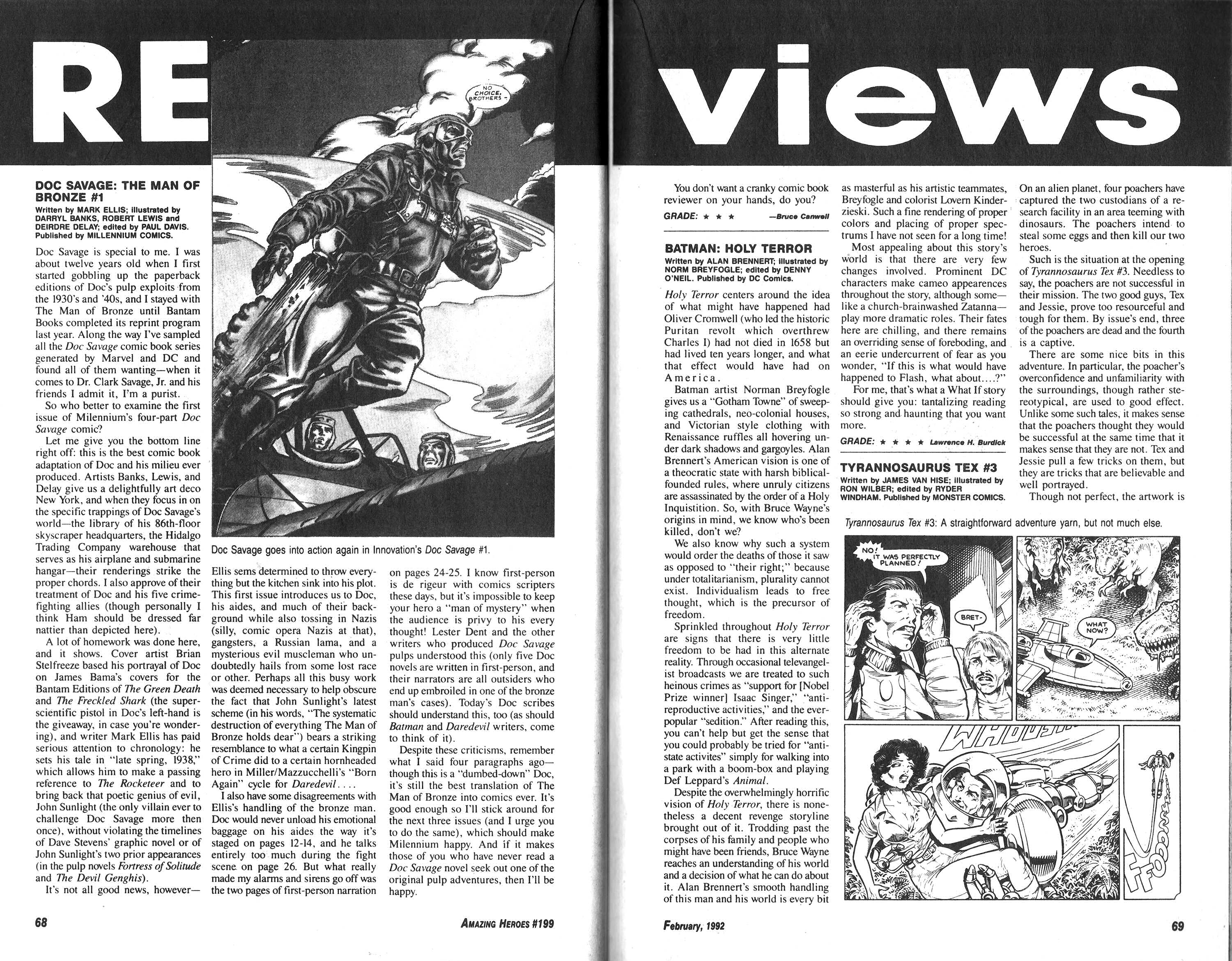 Read online Amazing Heroes comic -  Issue #199 - 35