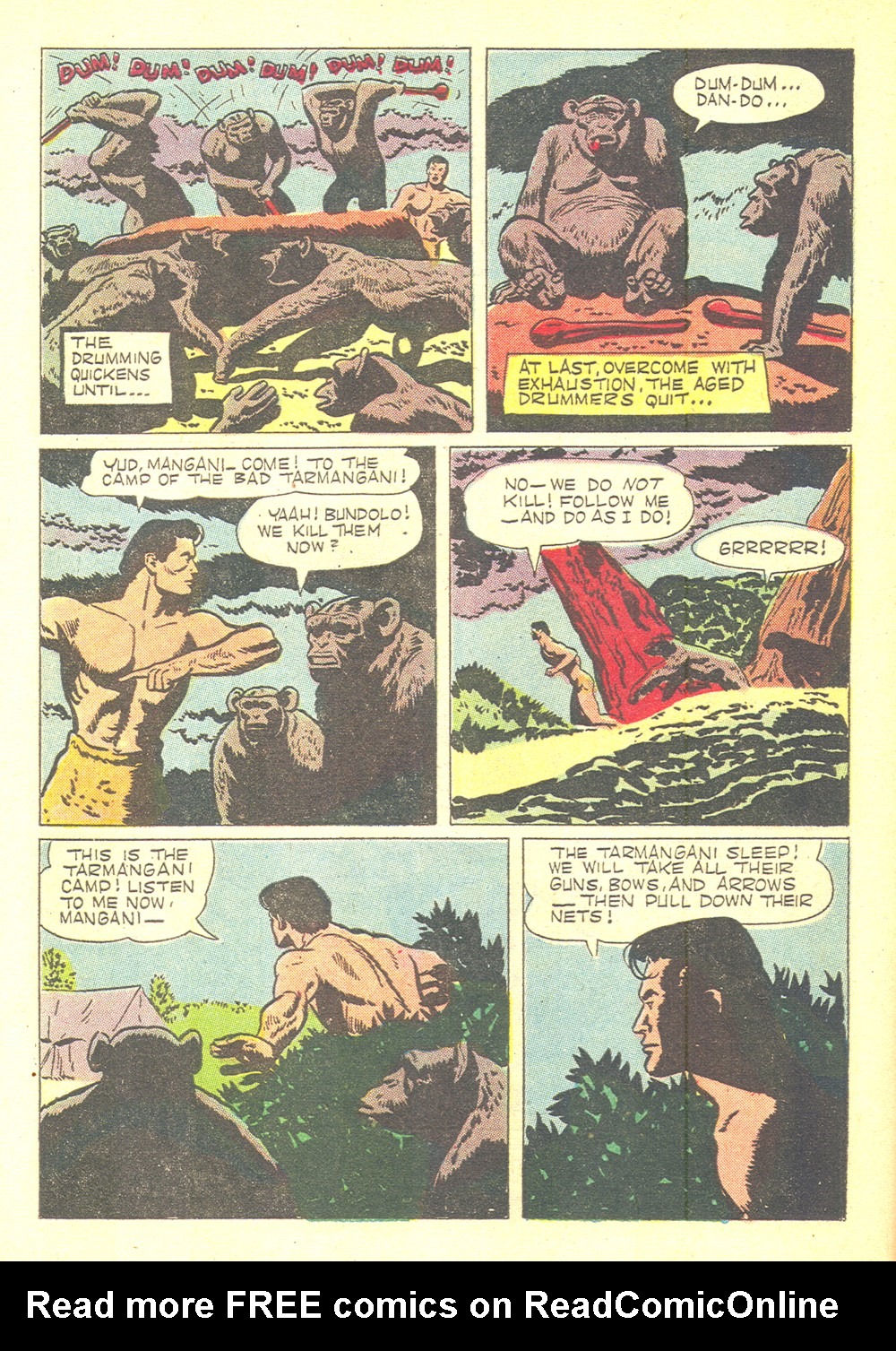 Read online Tarzan (1948) comic -  Issue #61 - 8