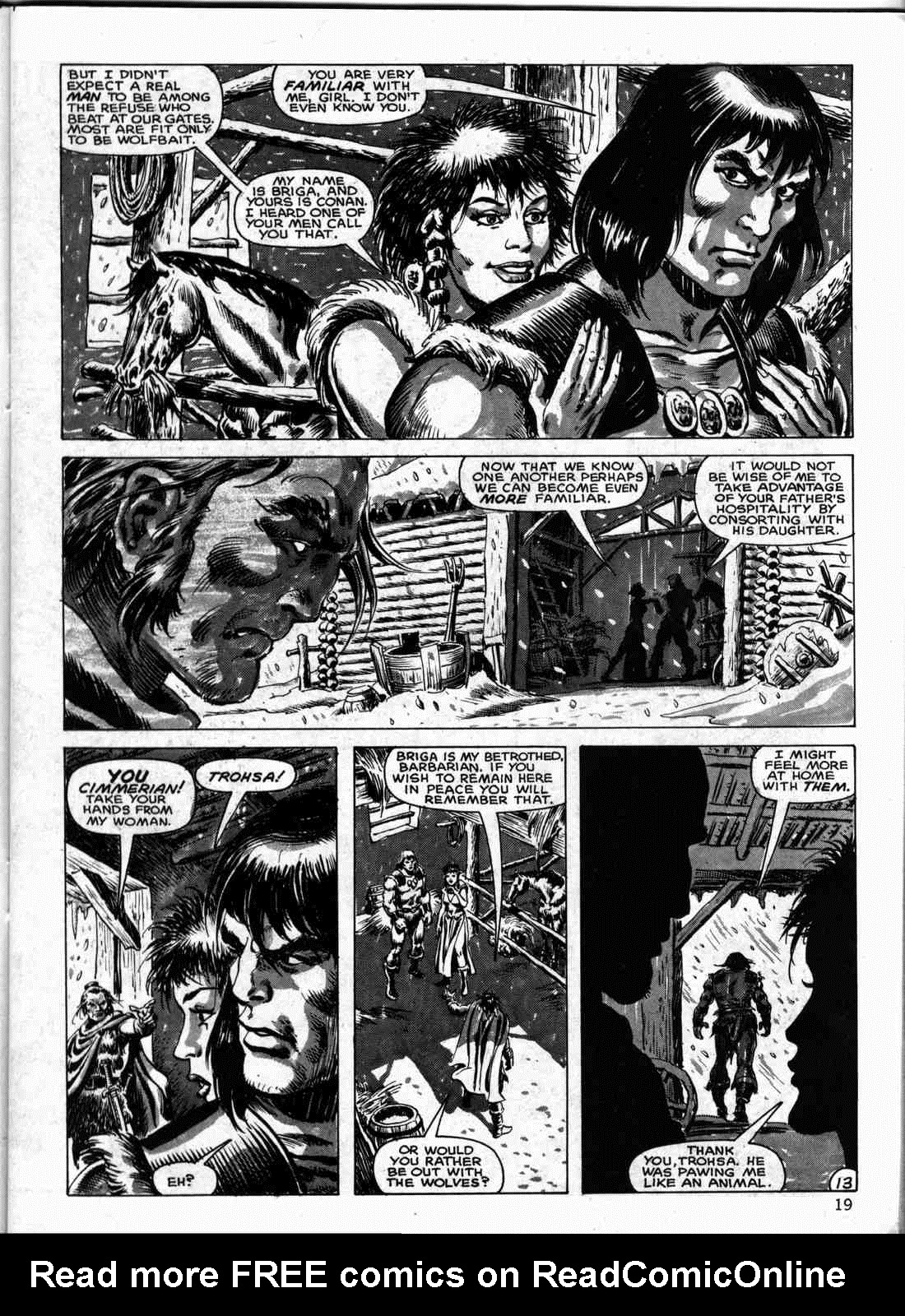Read online The Savage Sword Of Conan comic -  Issue #133 - 18
