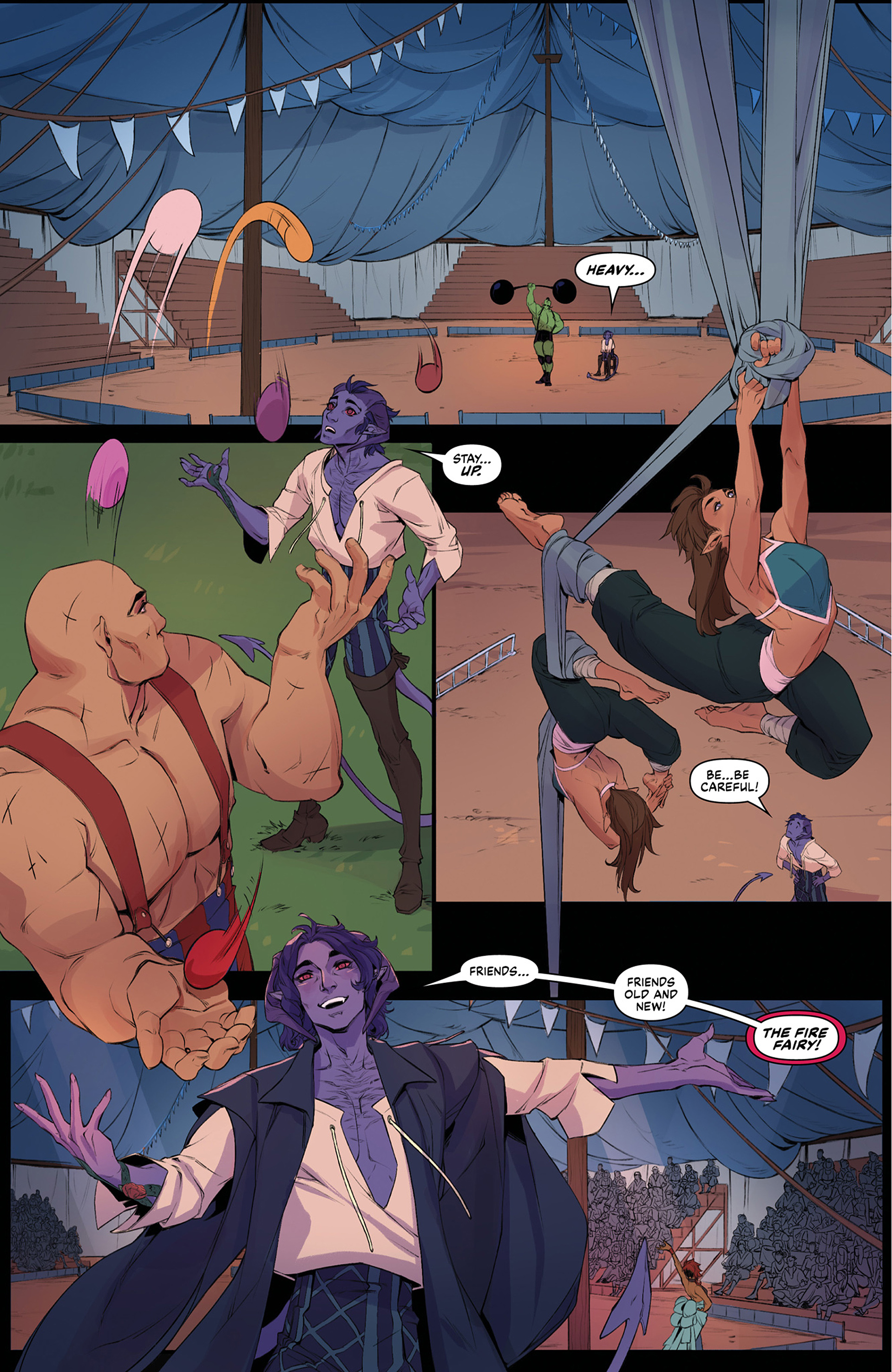Read online Critical Role: The Mighty Nein Origins - Mollymauk Tealeaf comic -  Issue # Full - 18