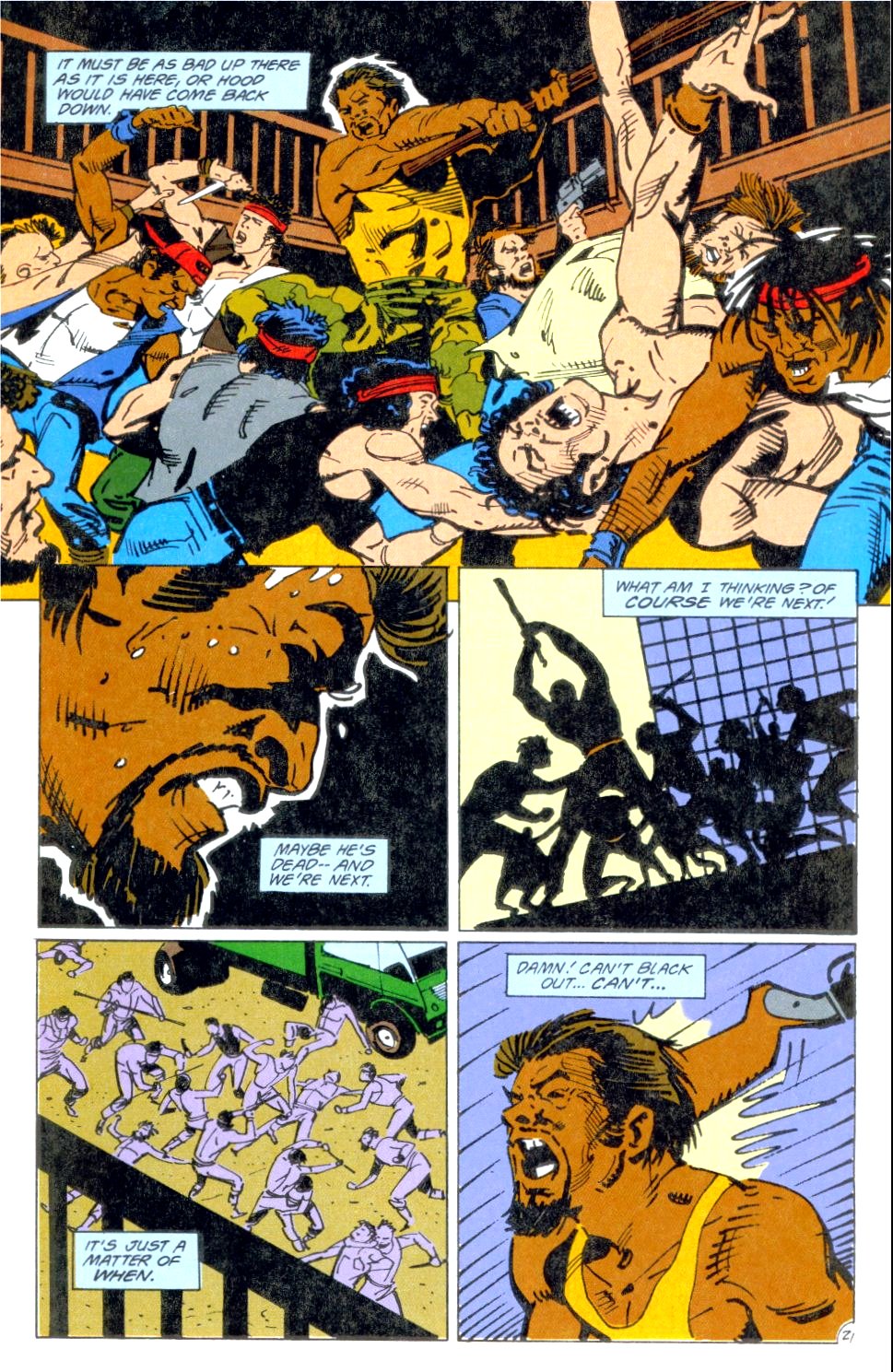 Read online Outlaws comic -  Issue #7 - 22