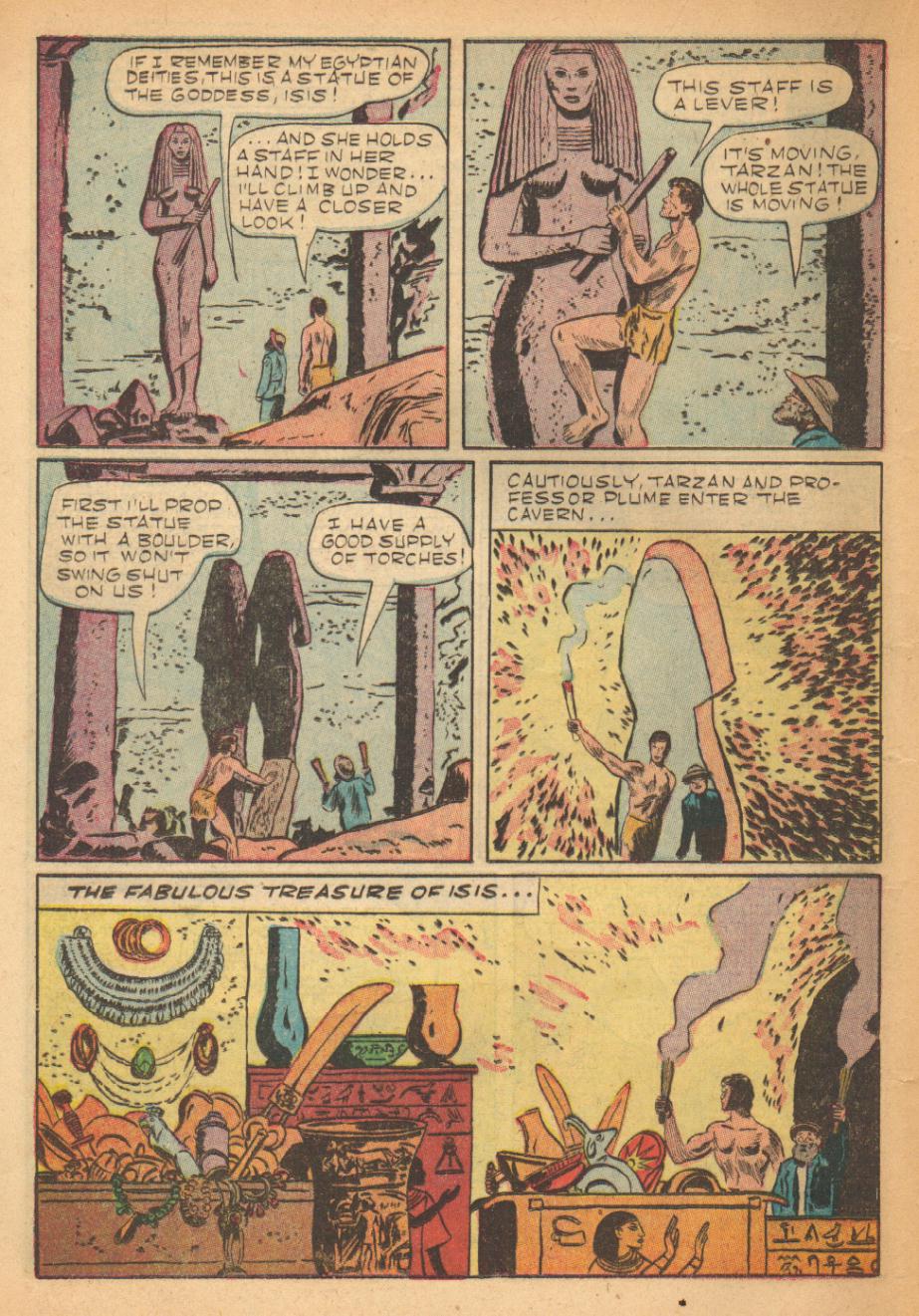 Read online Tarzan (1948) comic -  Issue #26 - 20