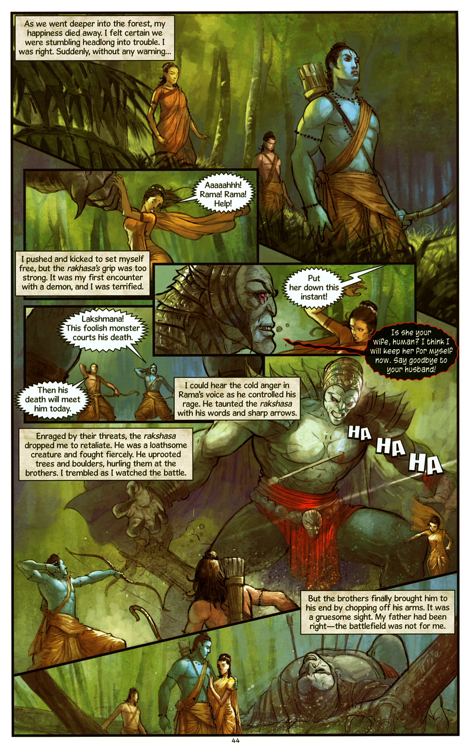 Read online Sita Daughter of the Earth comic -  Issue # TPB - 48