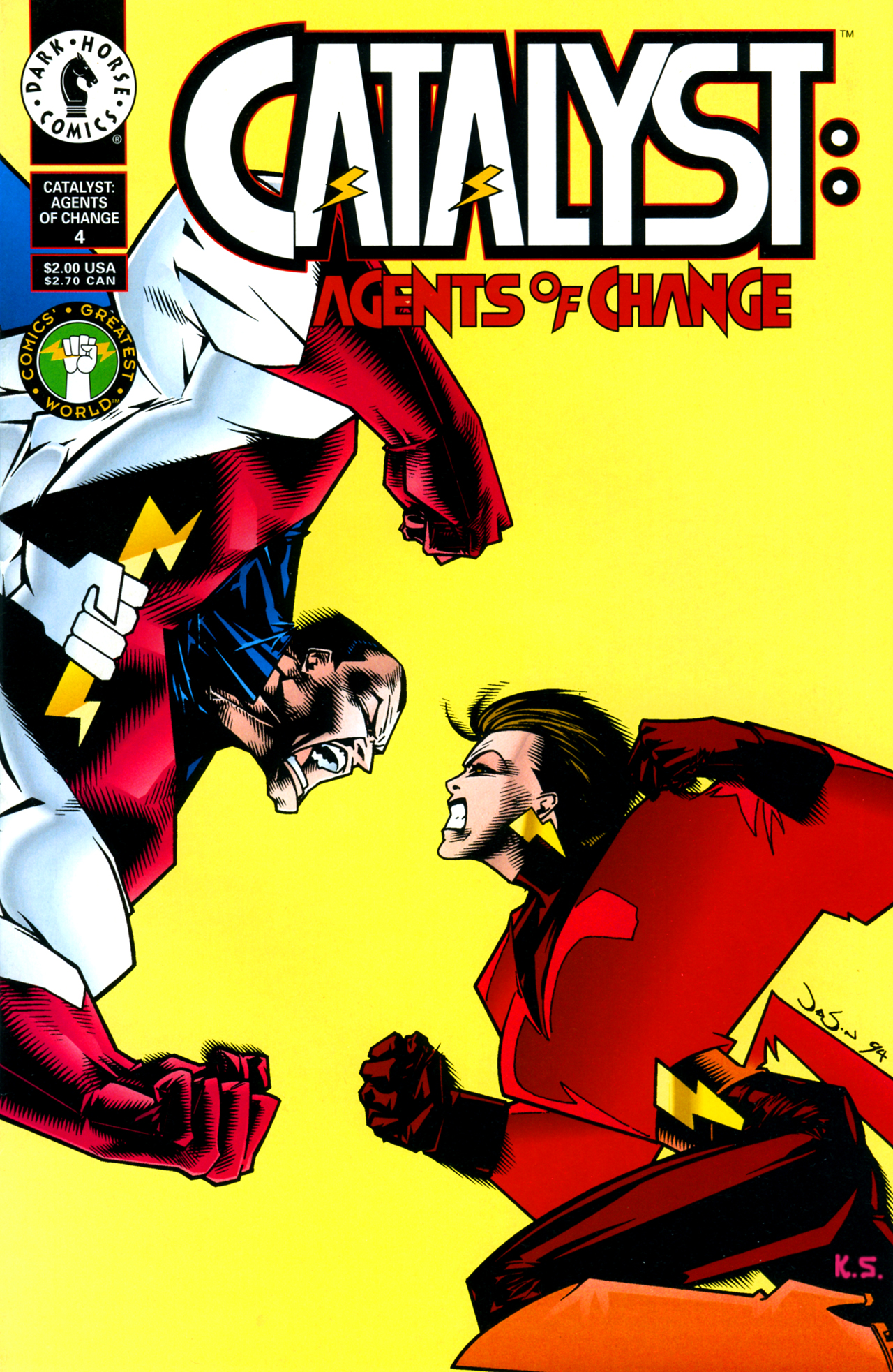Read online Catalyst: Agents of Change comic -  Issue #4 - 1