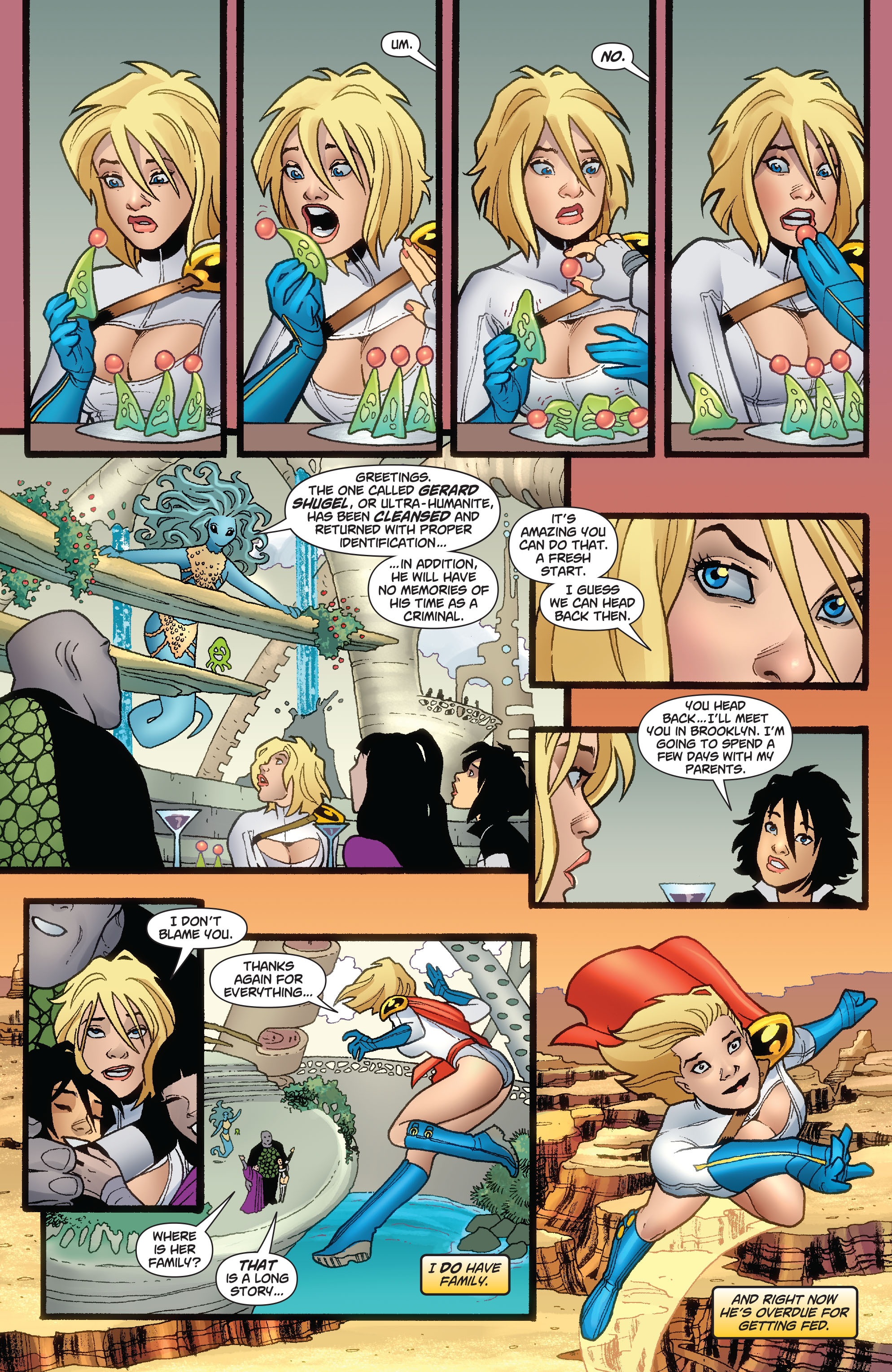 Read online Power Girl (2009) comic -  Issue #12 - 11