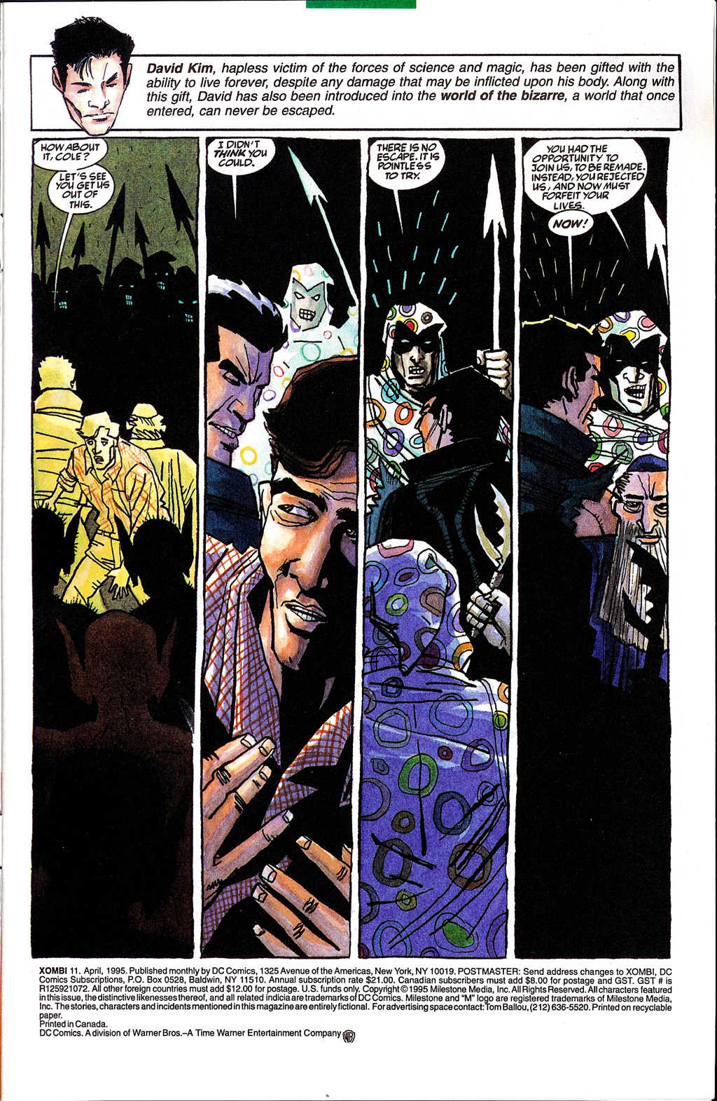 Read online Xombi (1994) comic -  Issue #11 - 3