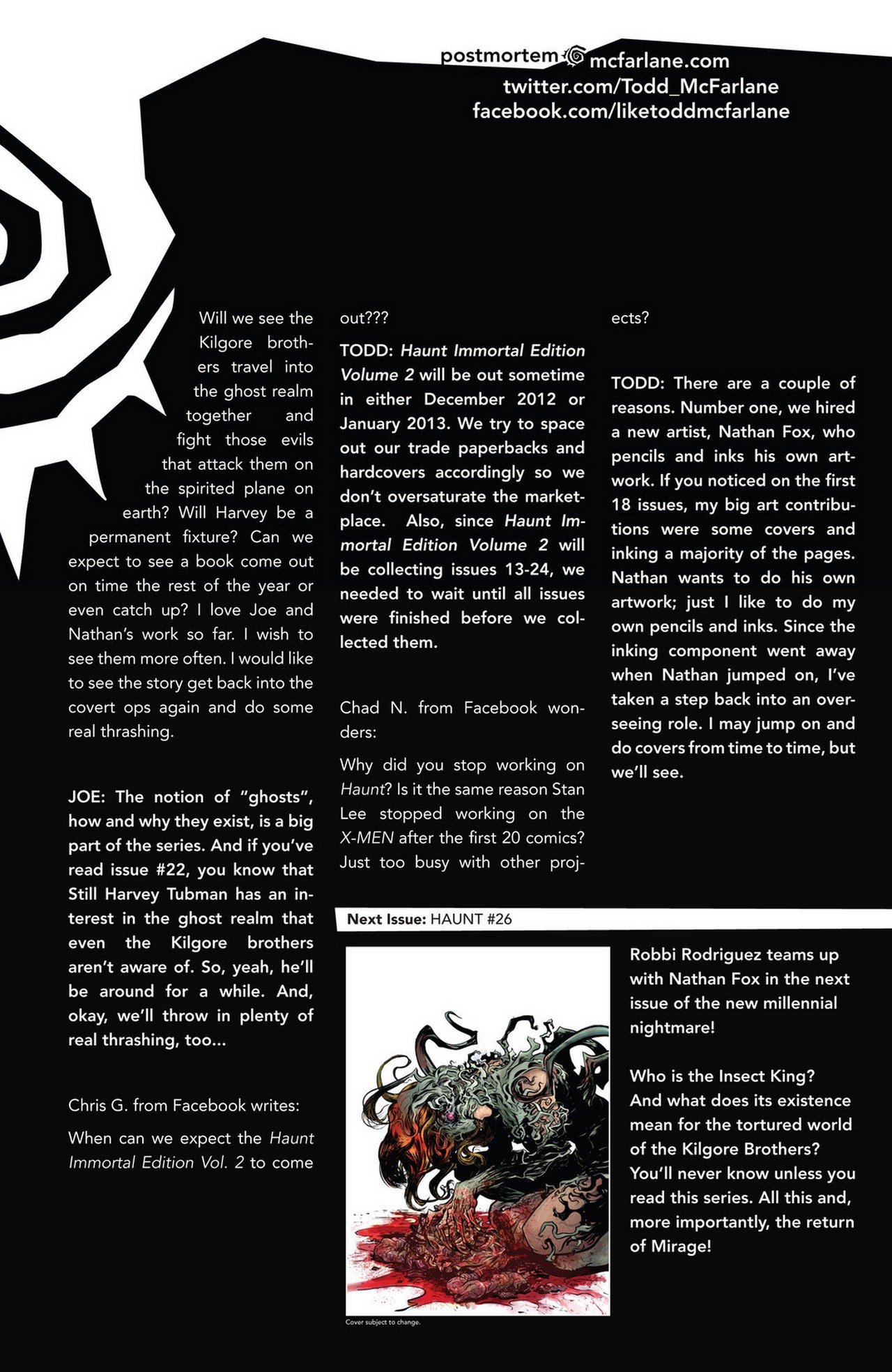 Read online Haunt comic -  Issue #25 - 30