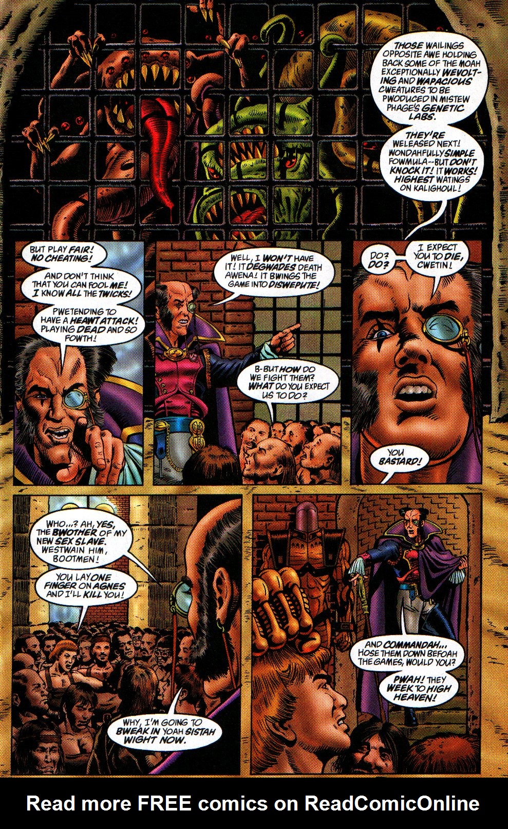 Read online Neil Gaiman's Phage: Shadow Death comic -  Issue #4 - 7
