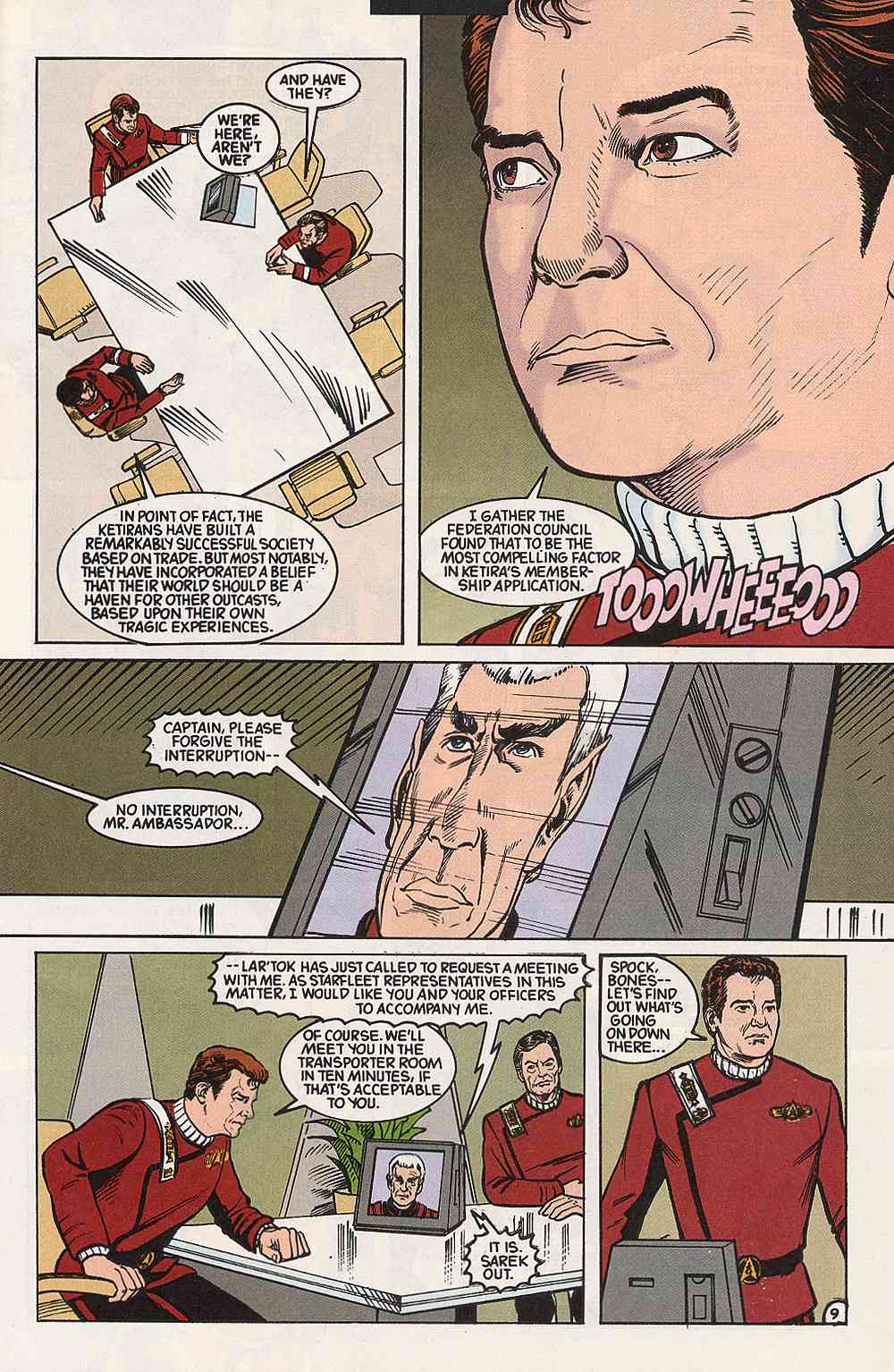 Read online Star Trek (1989) comic -  Issue # Annual 3 - 13