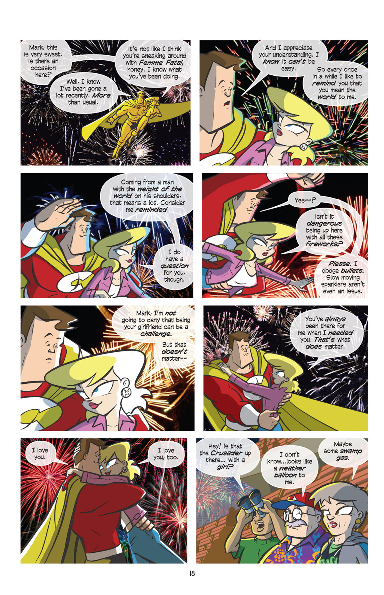 Read online Love and Capes comic -  Issue #5 - 19