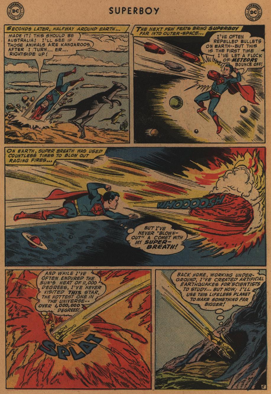 Read online Superboy (1949) comic -  Issue #58 - 6
