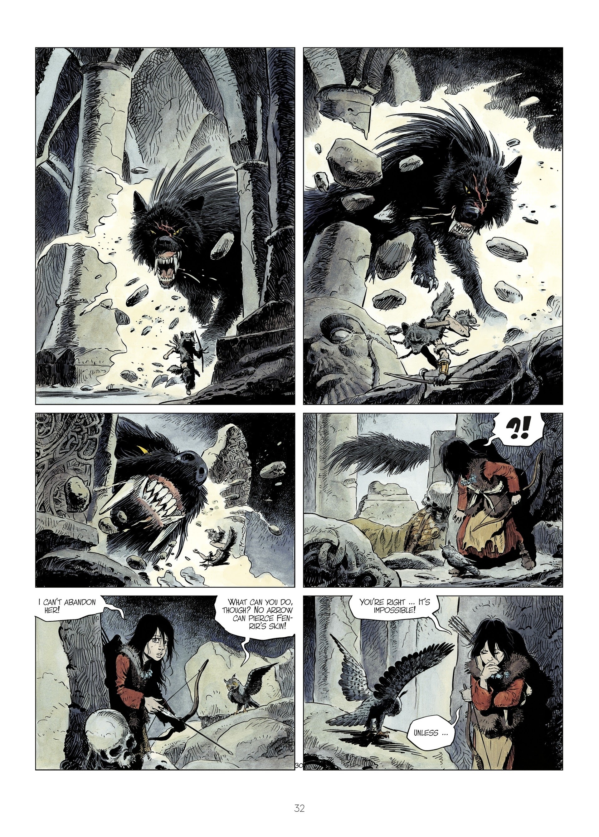 Read online The World of Thorgal: Wolfcub comic -  Issue #3 - 34