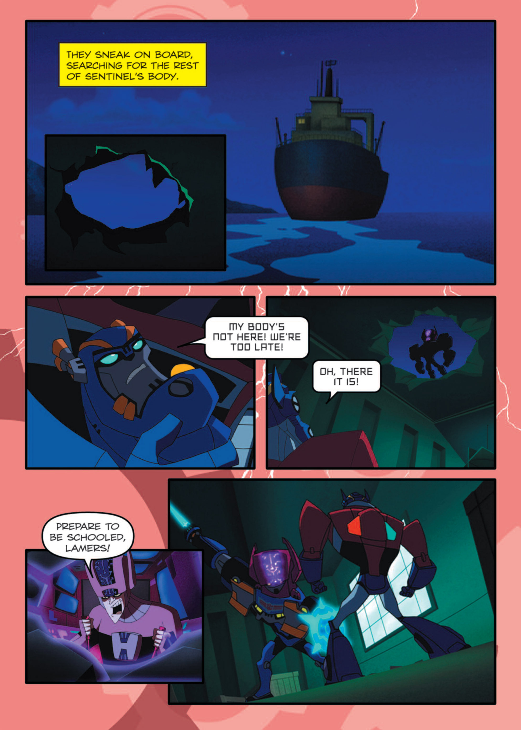 Read online Transformers Animated comic -  Issue #8 - 107