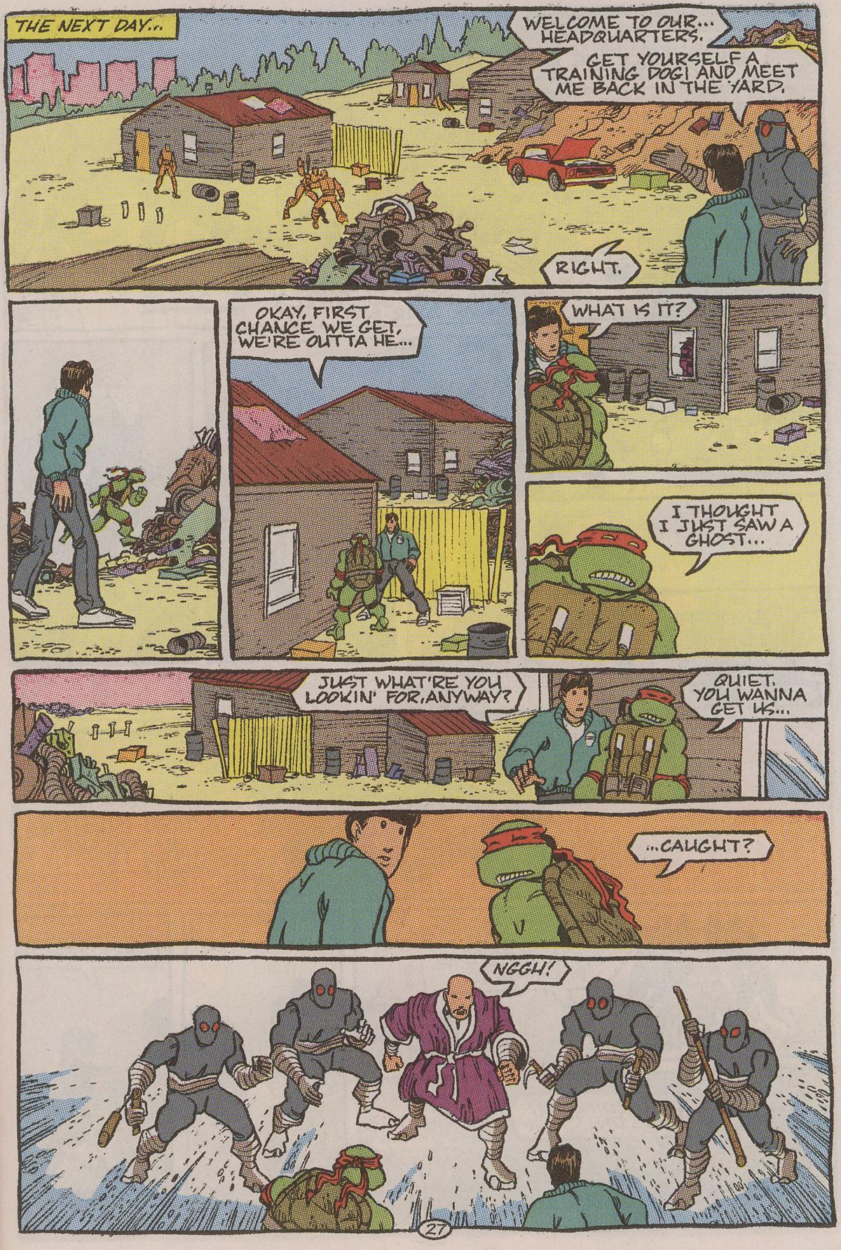 Read online Teenage Mutant Ninja Turtles II: The Secret of the Ooze Official Movie Adaptation comic -  Issue # Full - 28