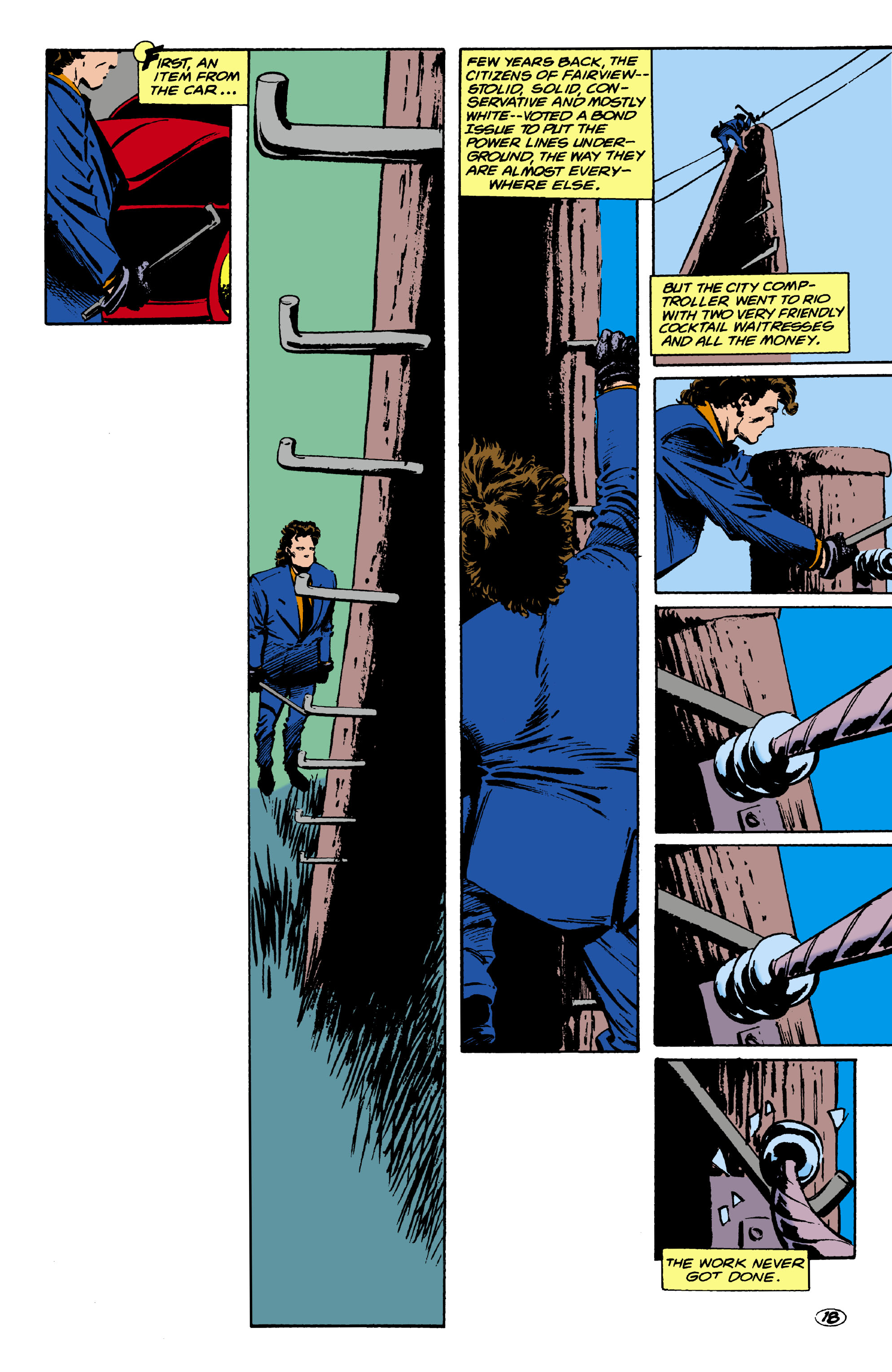 Read online The Question (1987) comic -  Issue #9 - 19