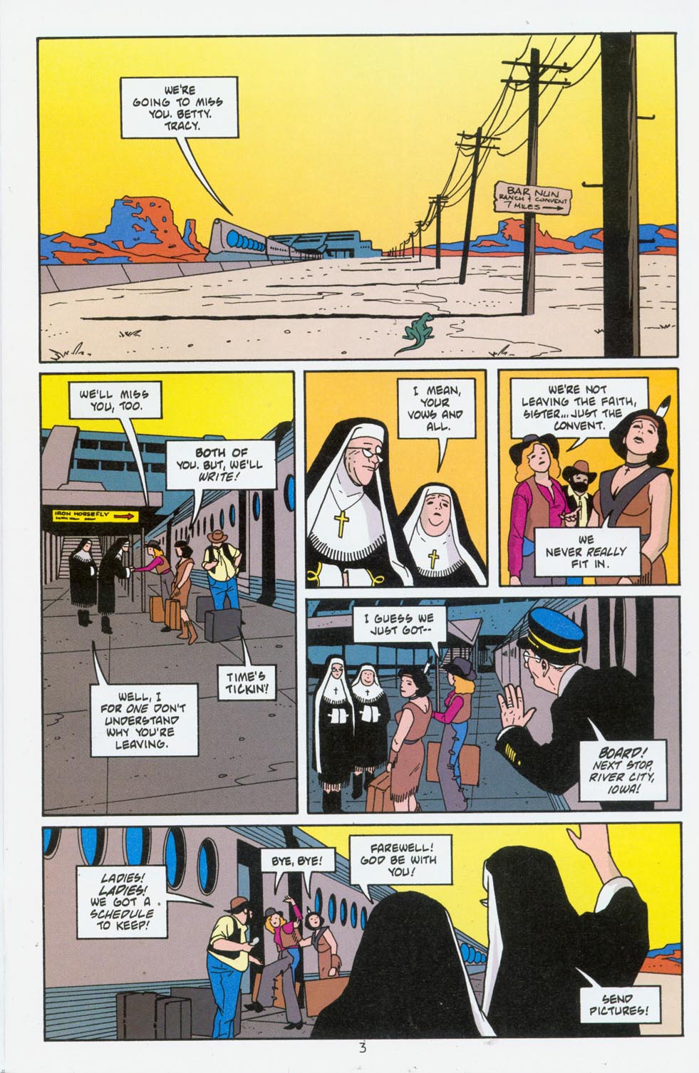 Read online Terminal City: Aerial Graffiti comic -  Issue #2 - 4