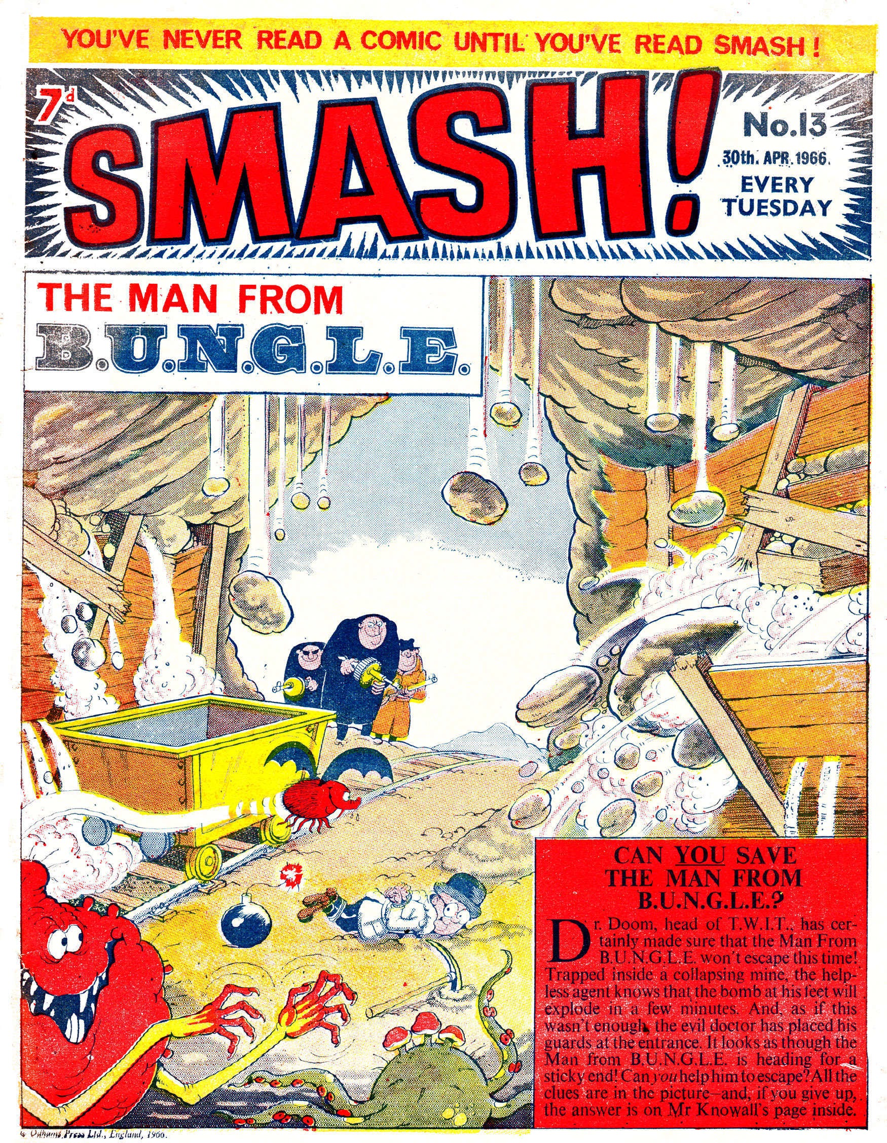 Read online Smash! (1966) comic -  Issue #13 - 1