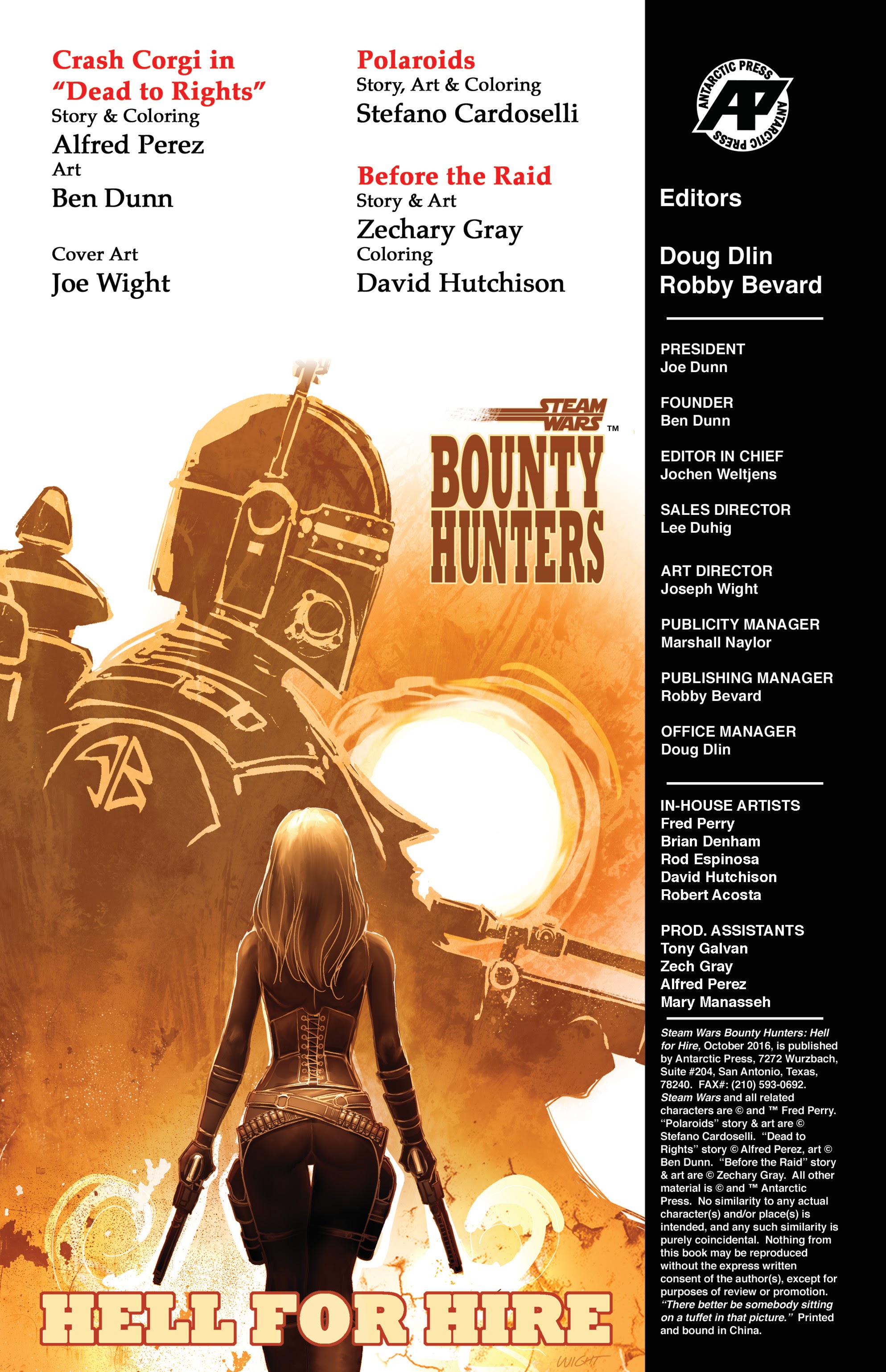 Read online Steam Wars: Bounty Hunters comic -  Issue #3 - 2