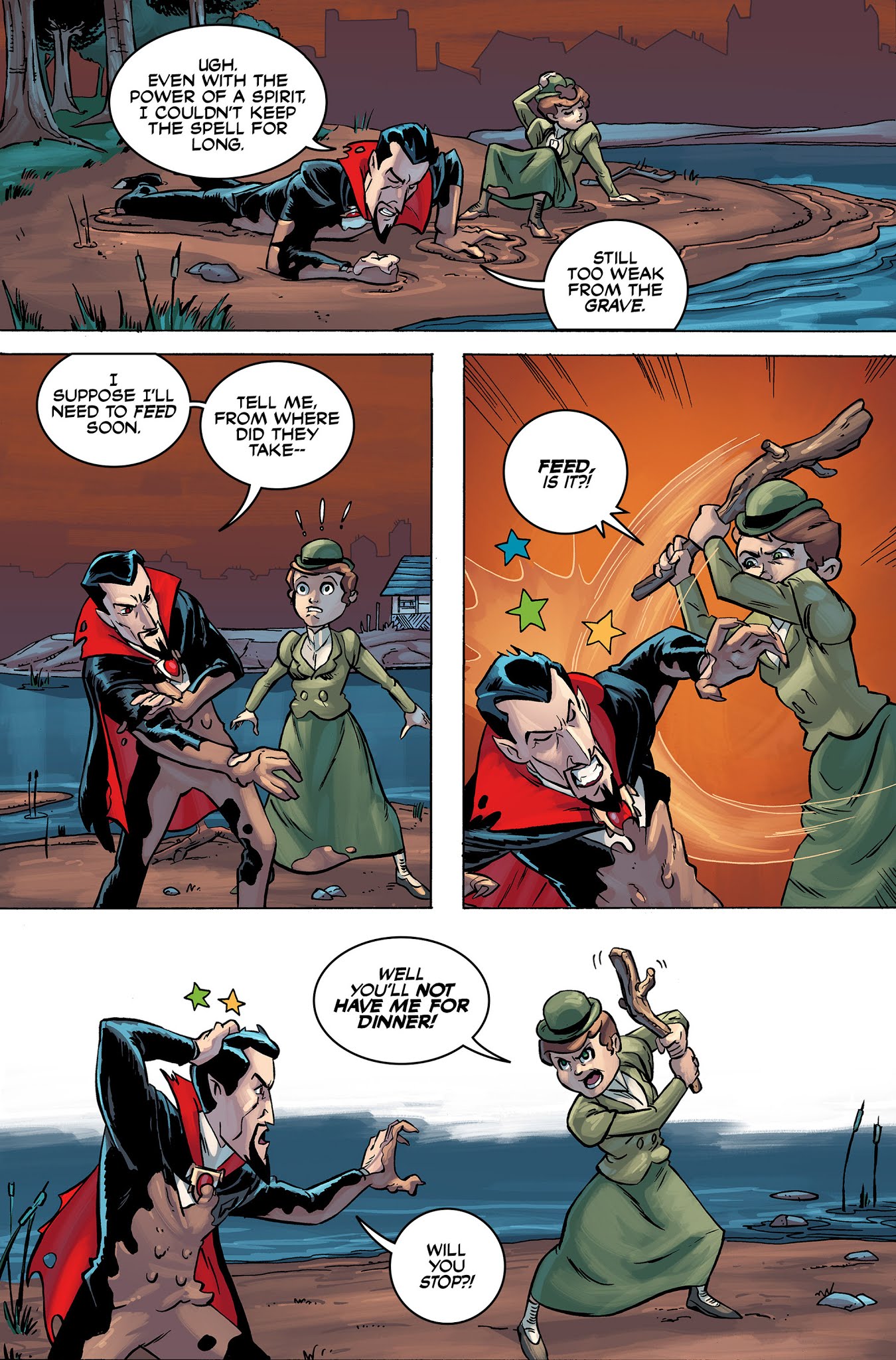 Read online Dracula the Unconquered comic -  Issue #1 - 24