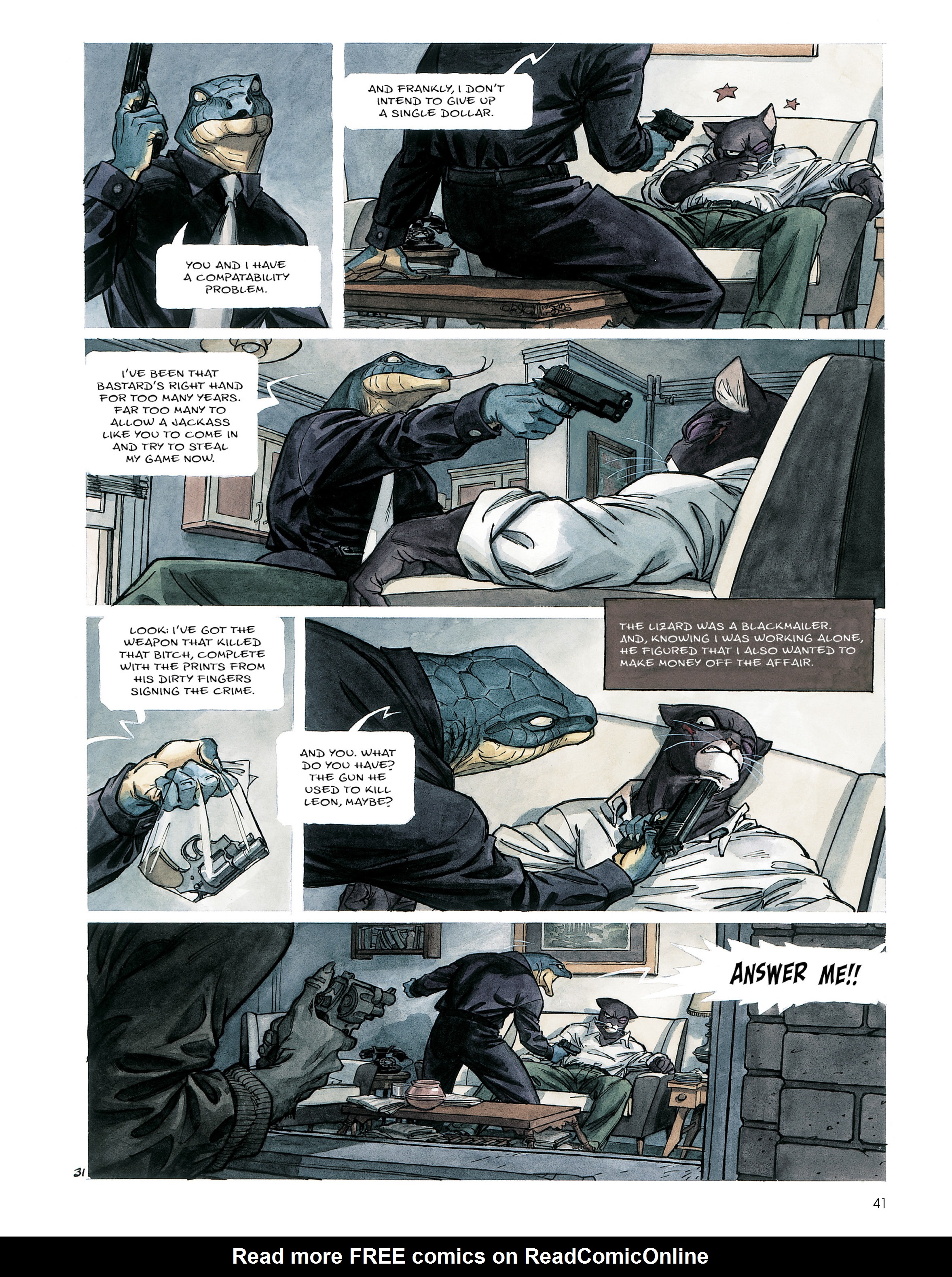 Read online Blacksad (2010) comic -  Issue # Full - 42