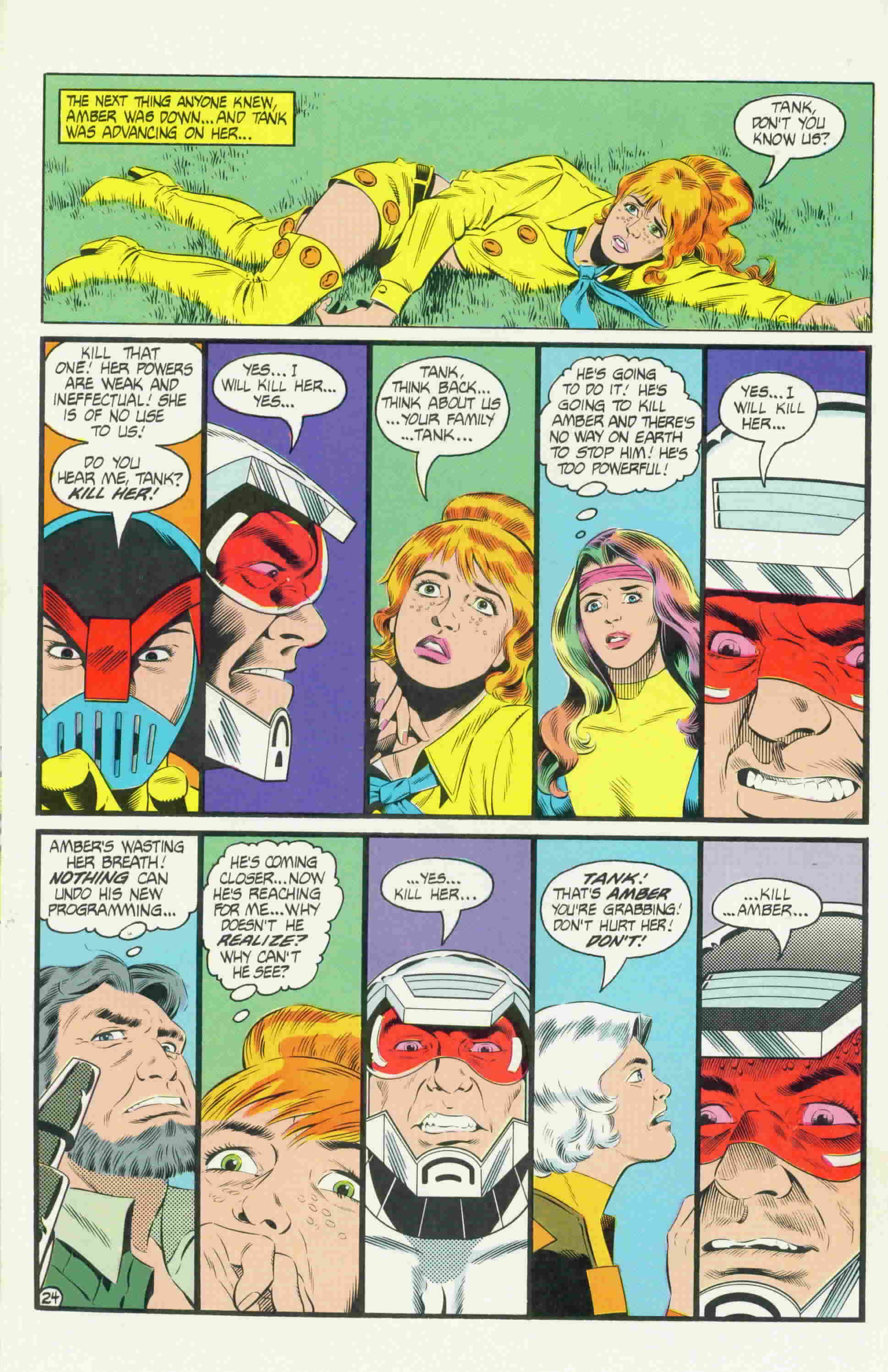 Read online DNAgents comic -  Issue #21 - 27
