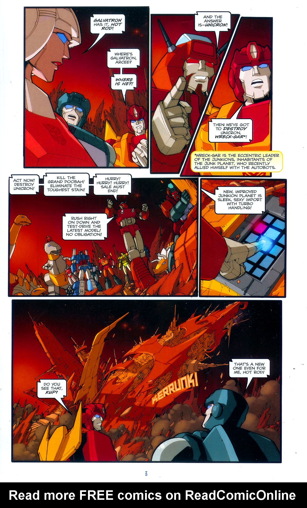 Read online The Transformers: The Animated Movie comic -  Issue #4 - 5