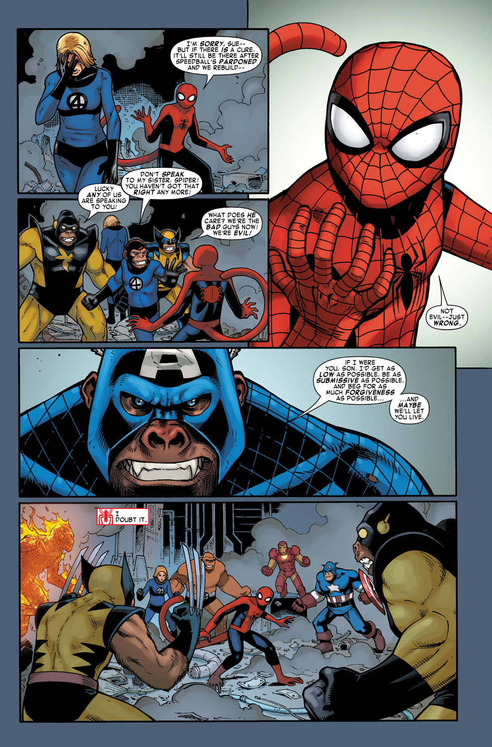 Read online Marvel Apes: Amazing Spider-Monkey Special comic - Issue # Full