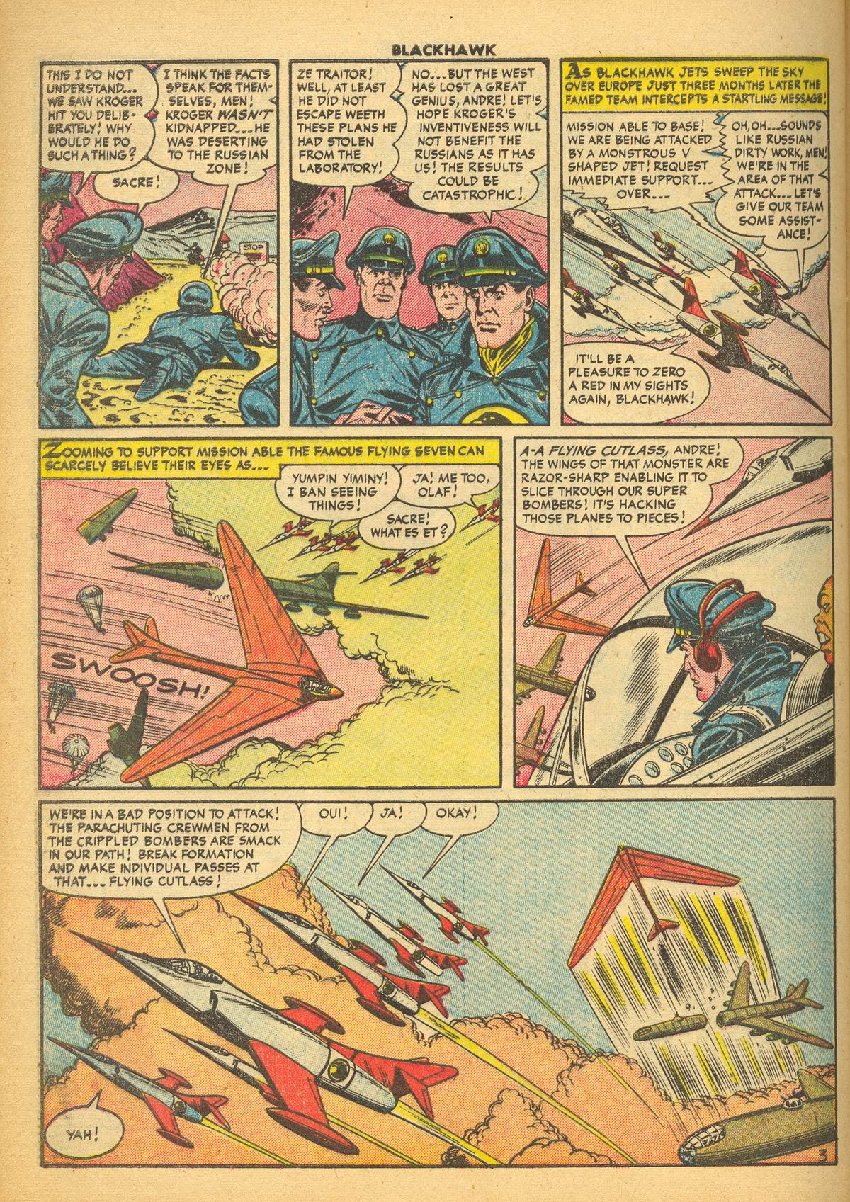 Read online Blackhawk (1957) comic -  Issue #92 - 28