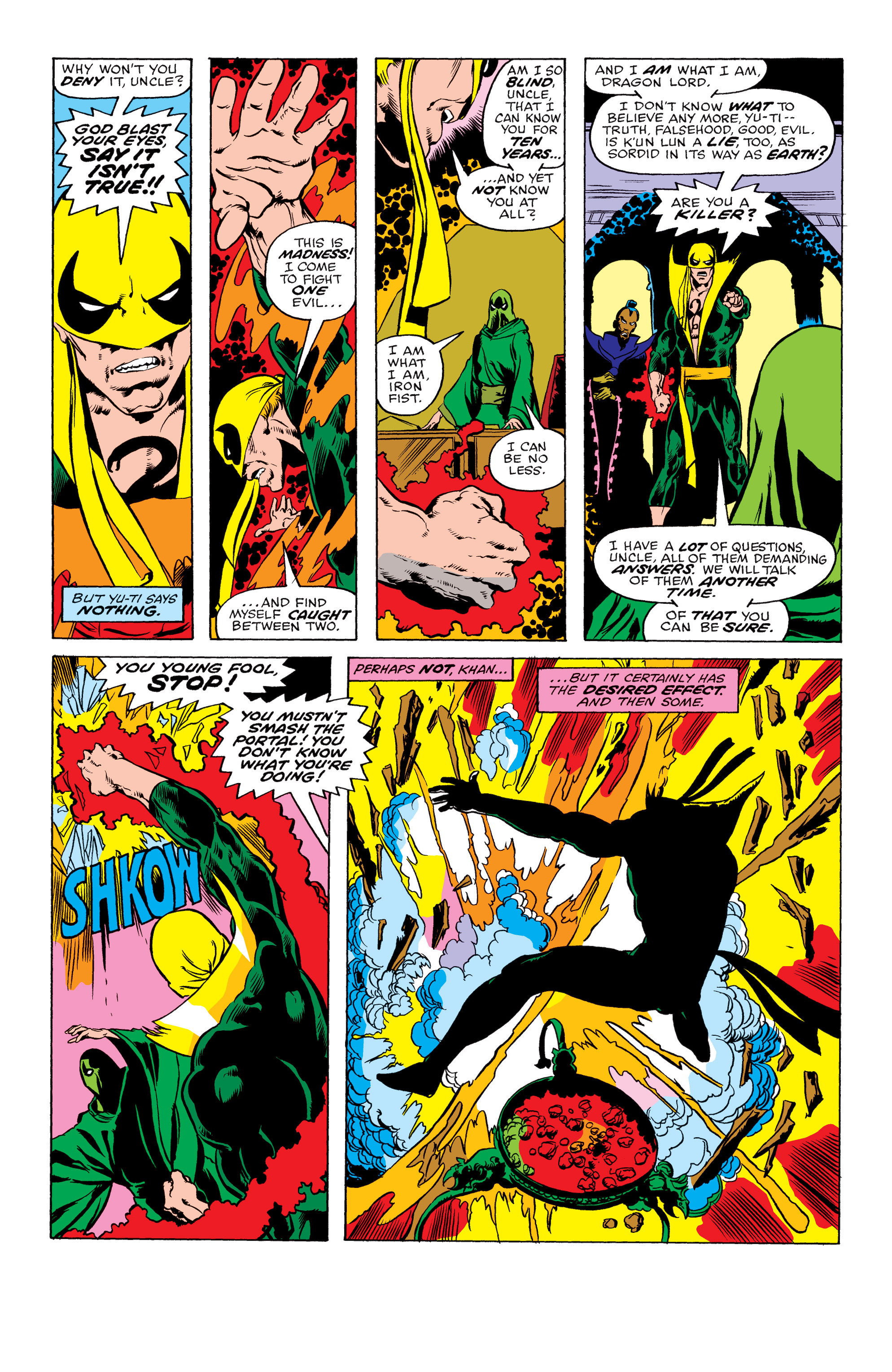 Read online Iron Fist (1975) comic -  Issue #7 - 16