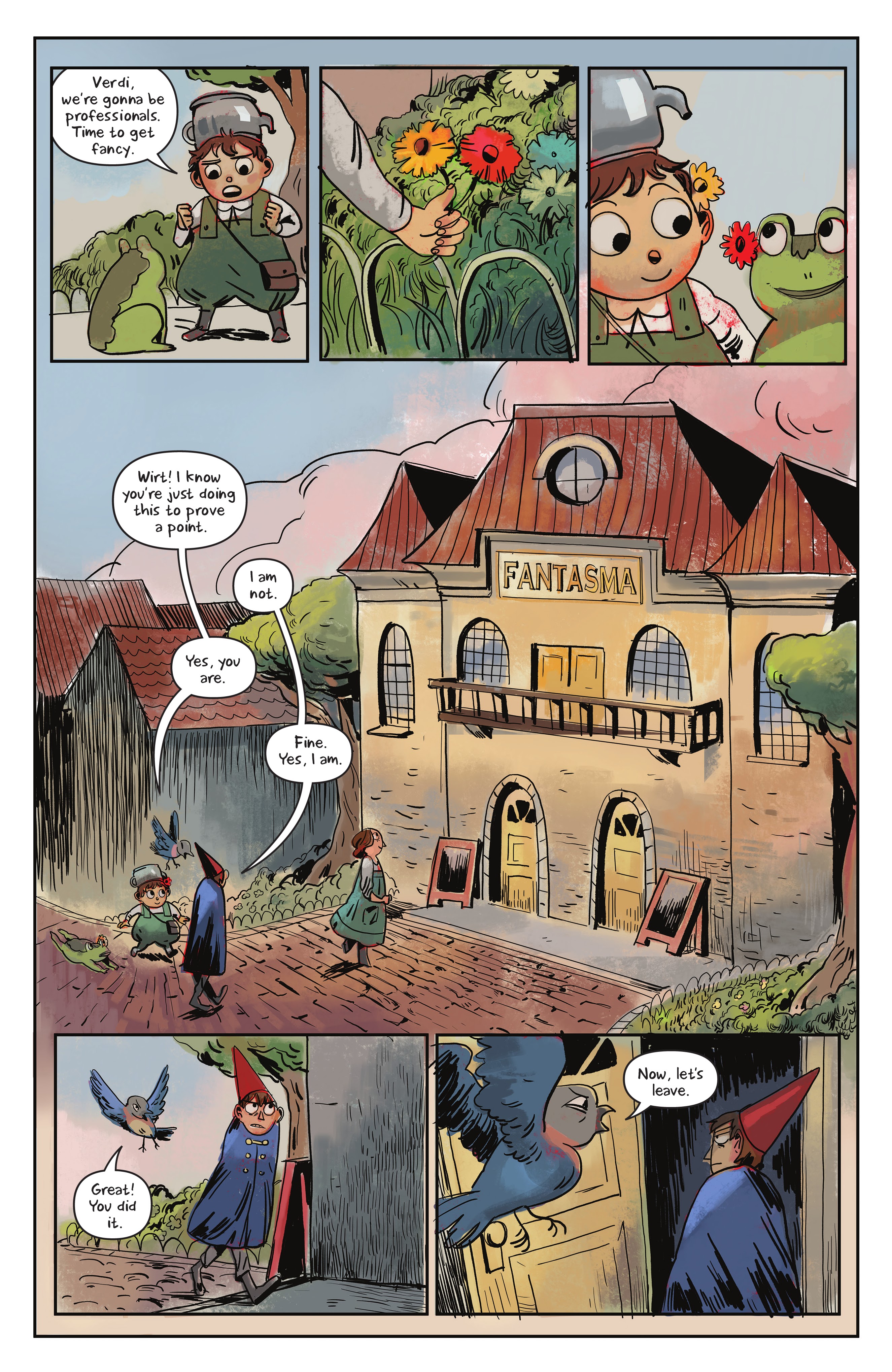 Read online Over the Garden Wall: Soulful Symphonies comic -  Issue # TPB - 14