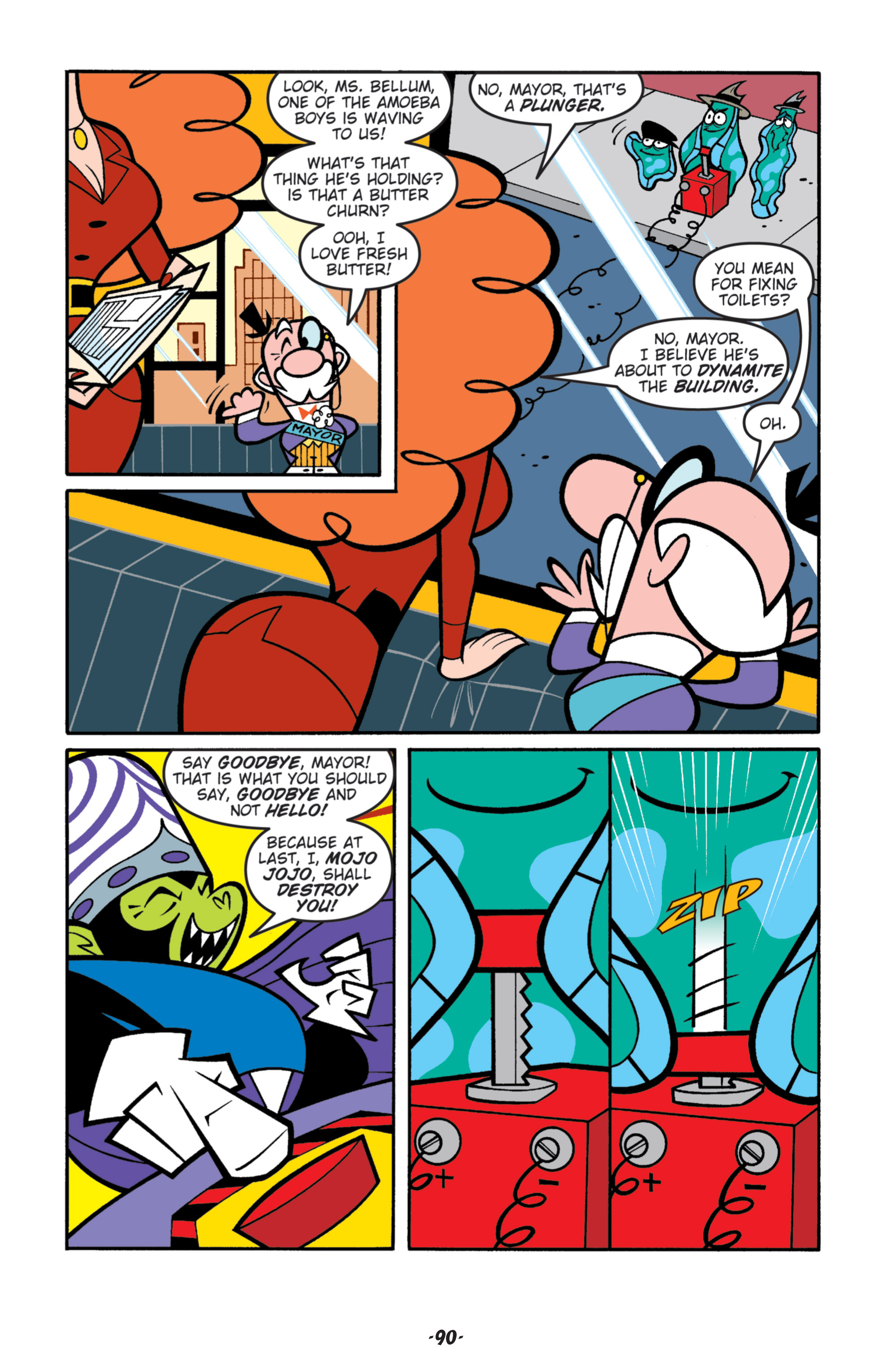 Read online Powerpuff Girls Classics comic -  Issue # TPB 3 - 91