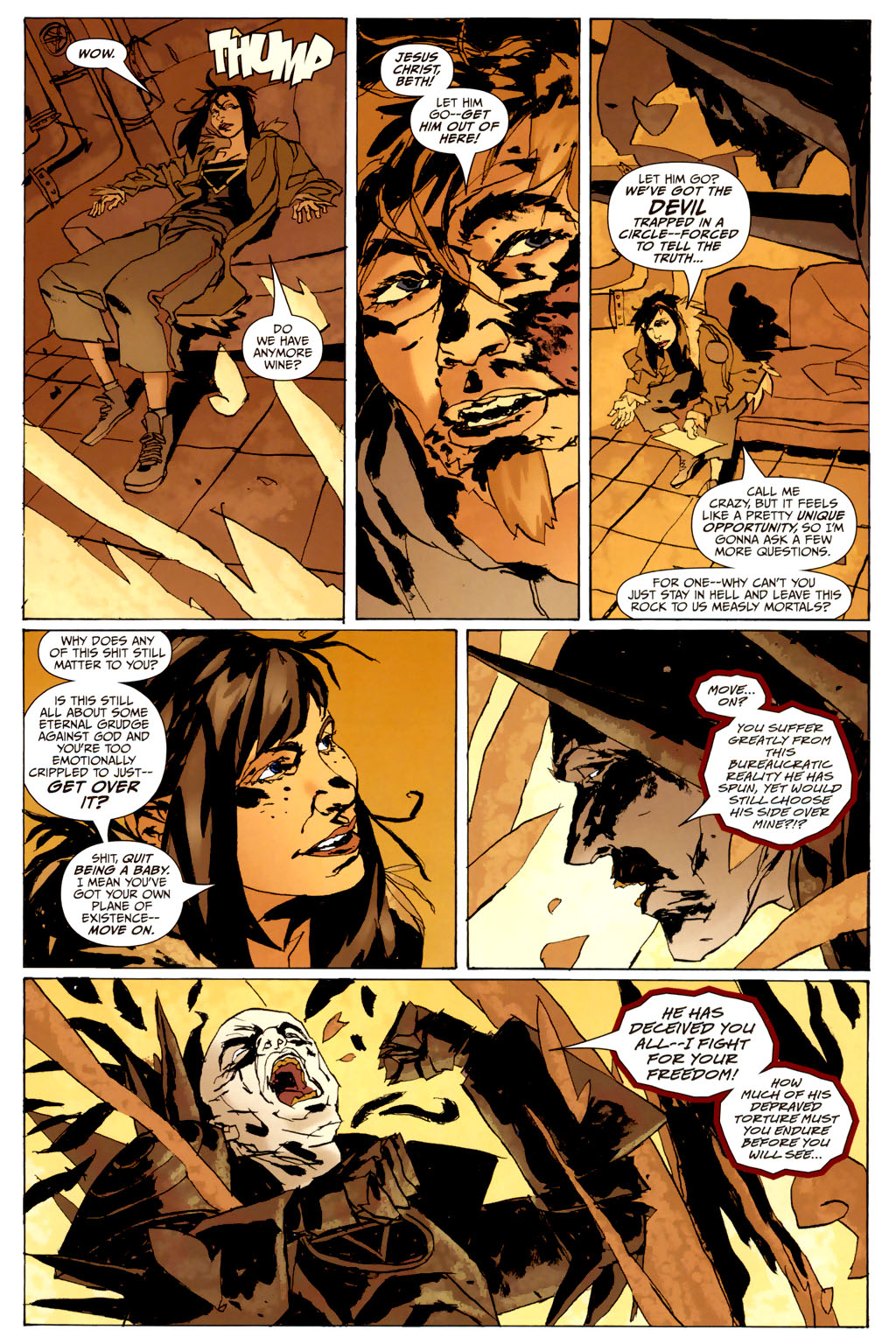 Read online Strange Girl comic -  Issue #11 - 13