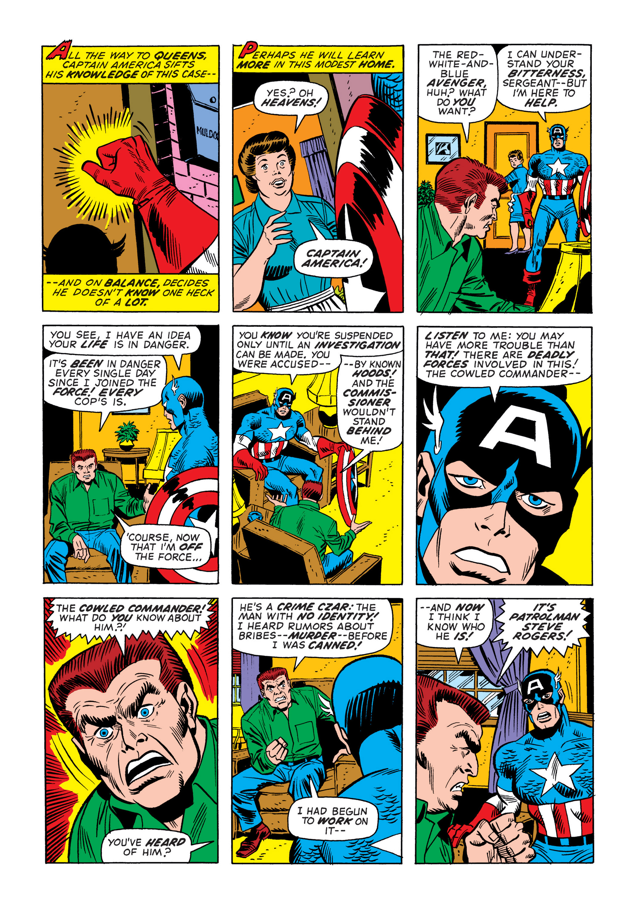 Read online Marvel Masterworks: Captain America comic -  Issue # TPB 7 (Part 3) - 5