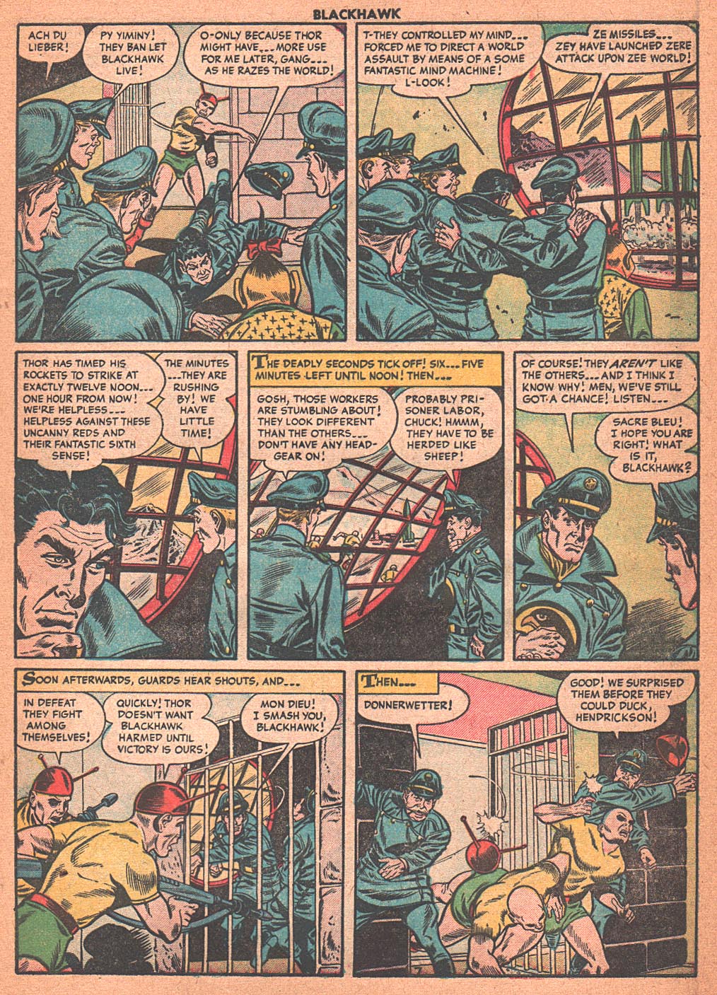 Read online Blackhawk (1957) comic -  Issue #89 - 9