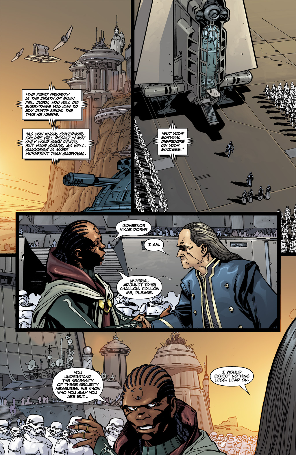 Read online Star Wars: Legacy (2006) comic -  Issue #13 - 15