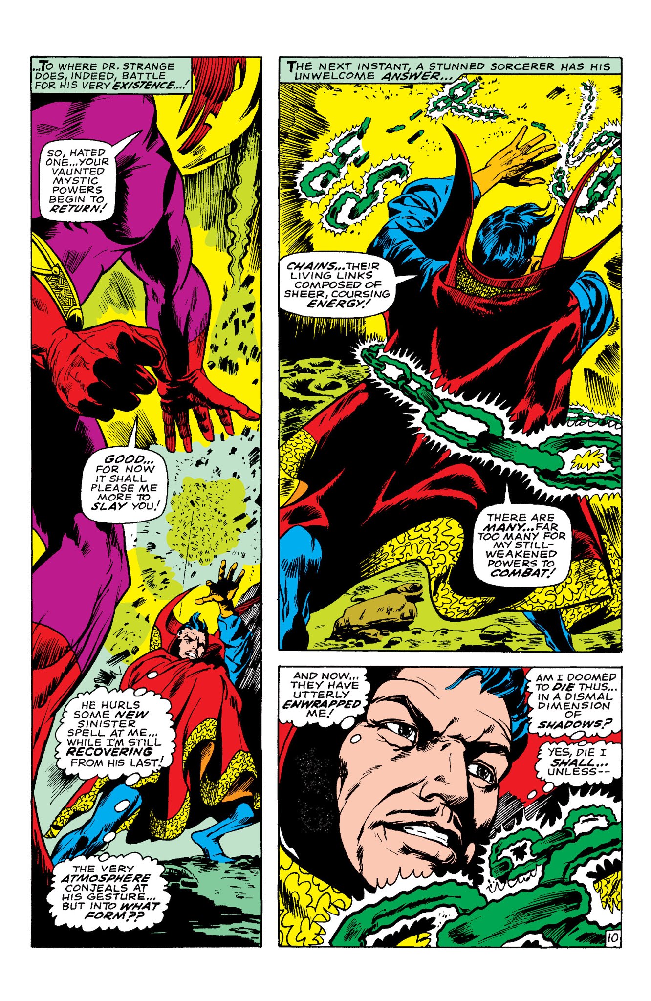 Read online Marvel Masterworks: Doctor Strange comic -  Issue # TPB 3 (Part 1) - 100