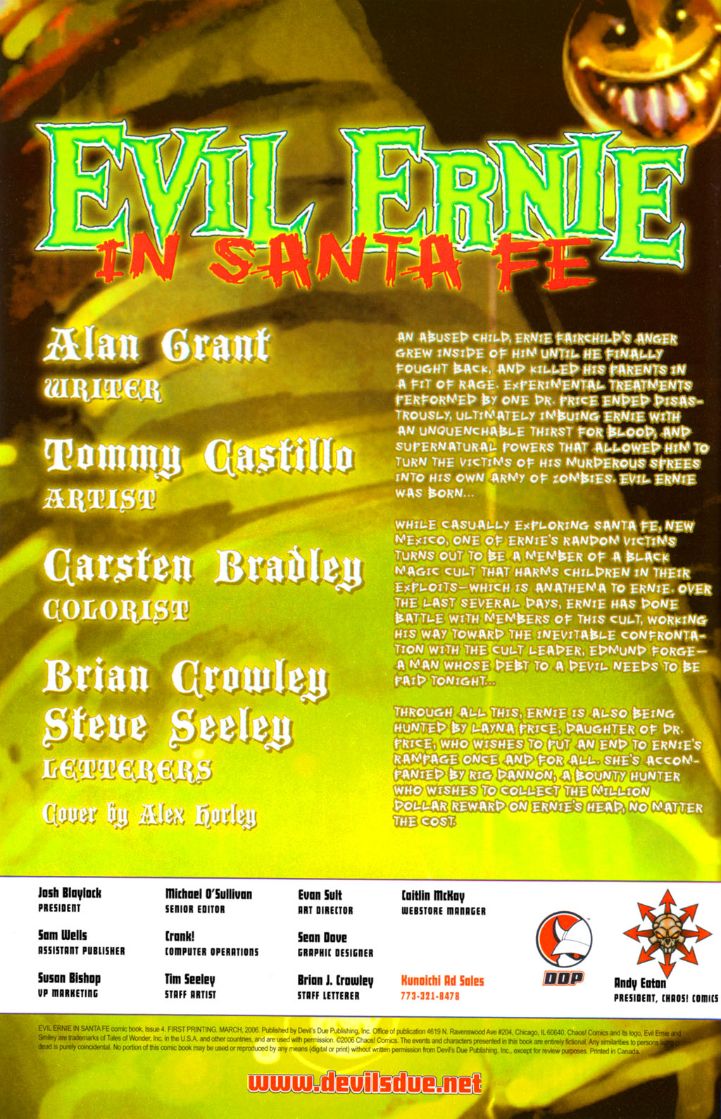 Read online Evil Ernie in Santa Fe comic -  Issue #4 - 2