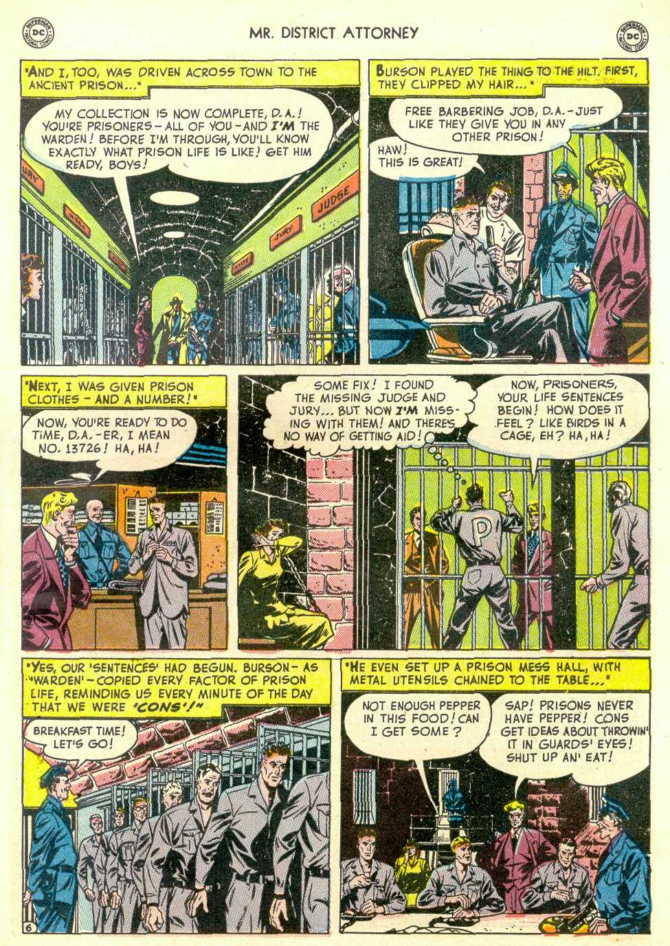 Read online Mr. District Attorney comic -  Issue #16 - 45