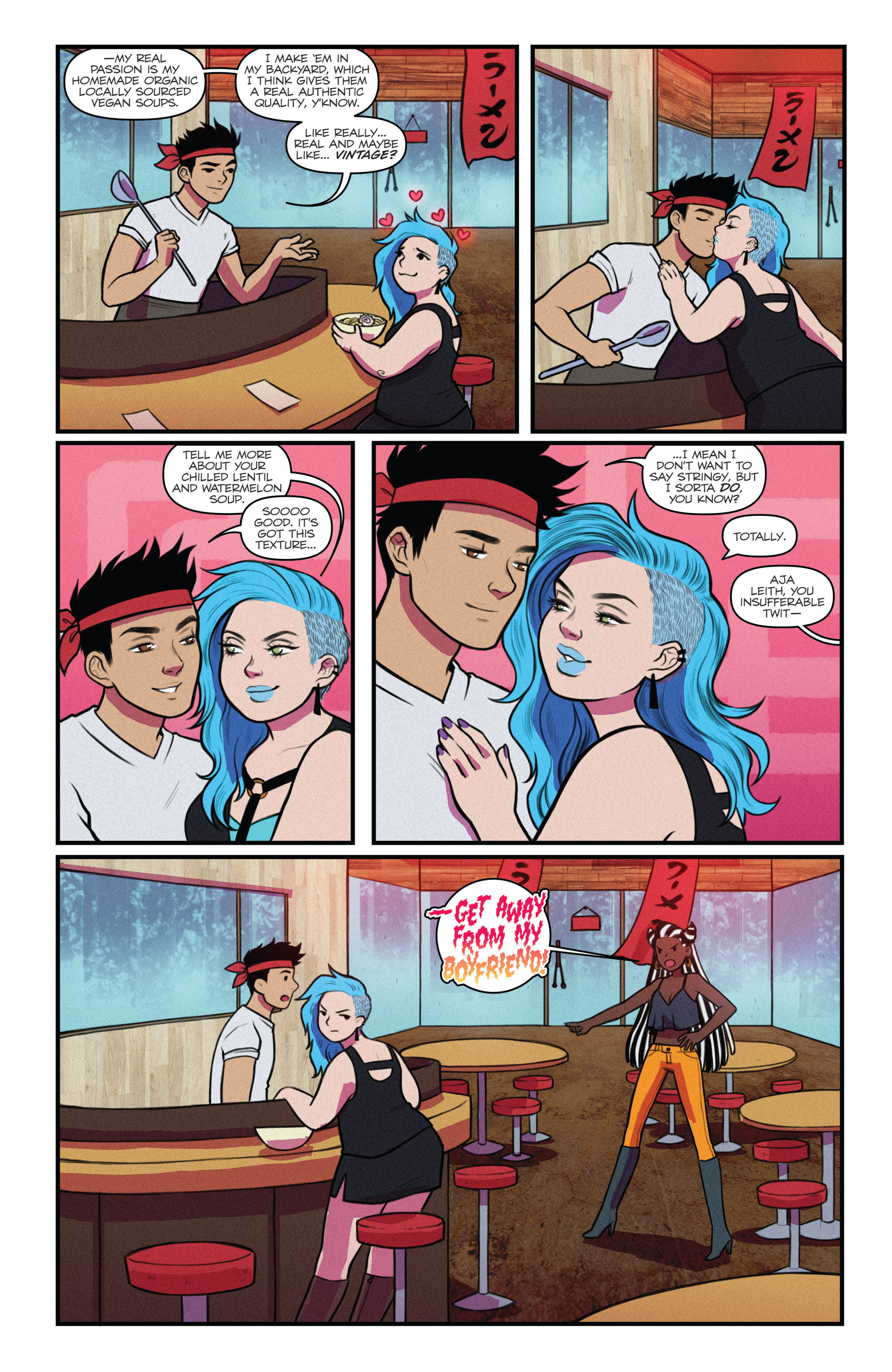 Read online Jem and The Holograms comic -  Issue # _Special - Valentine's Day - 16
