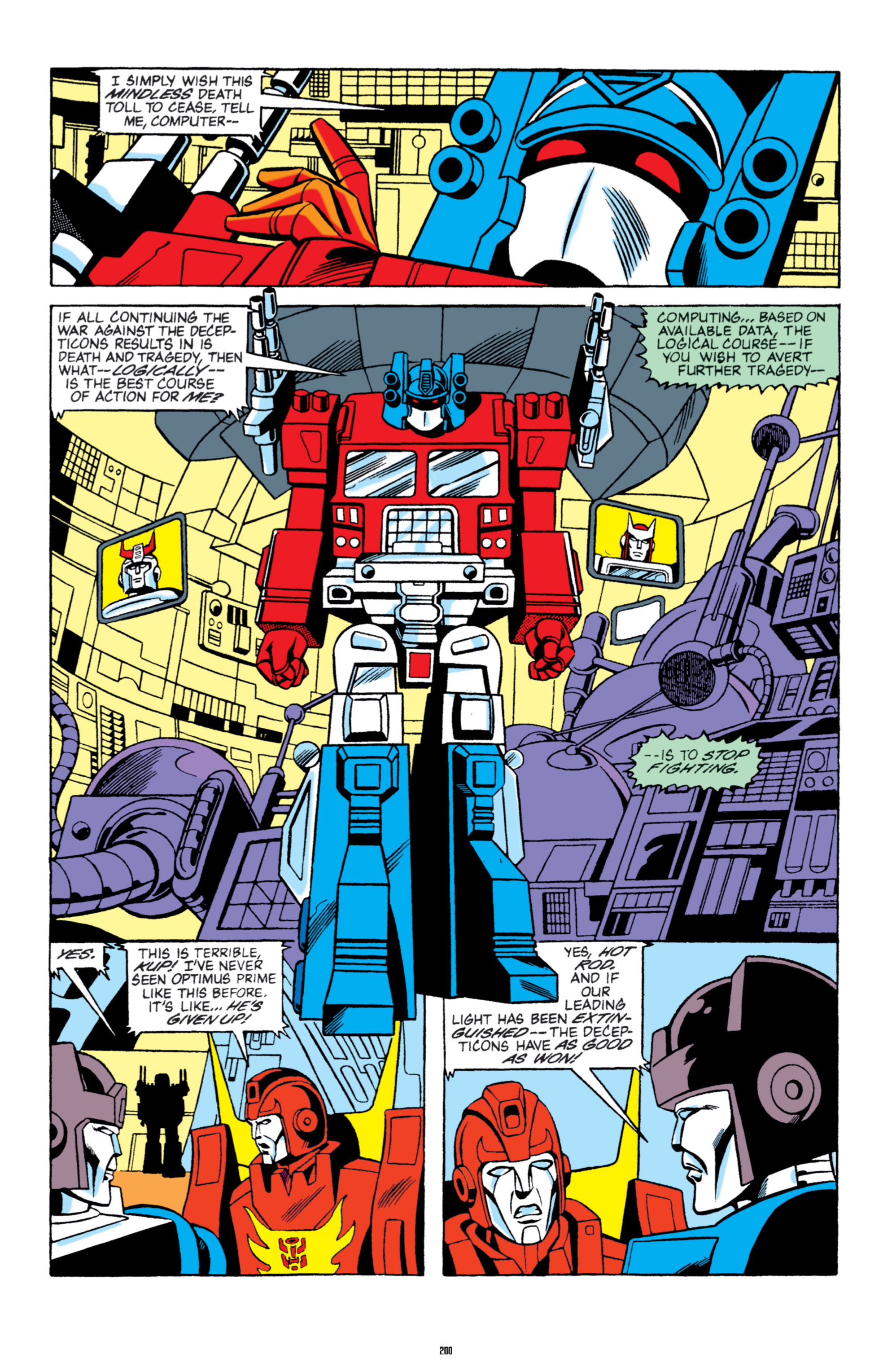 Read online The Transformers Classics comic -  Issue # TPB 5 - 201