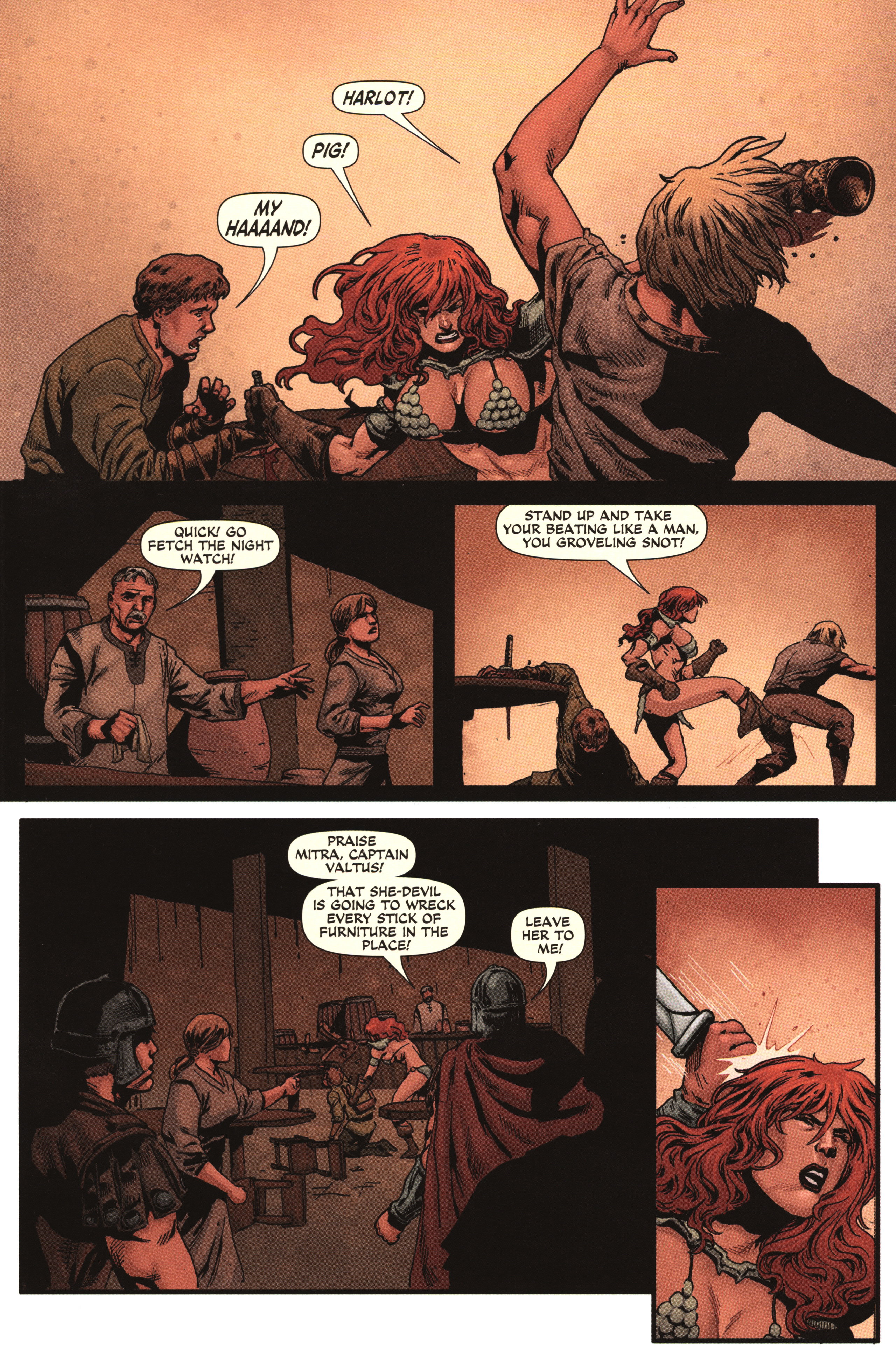 Read online Red Sonja: Berserker comic -  Issue # Full - 13