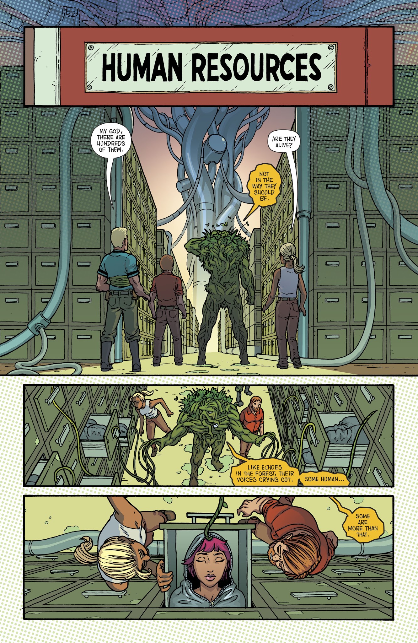 Read online Cave Carson Has a Cybernetic Eye/Swamp Thing Special comic -  Issue # Full - 29