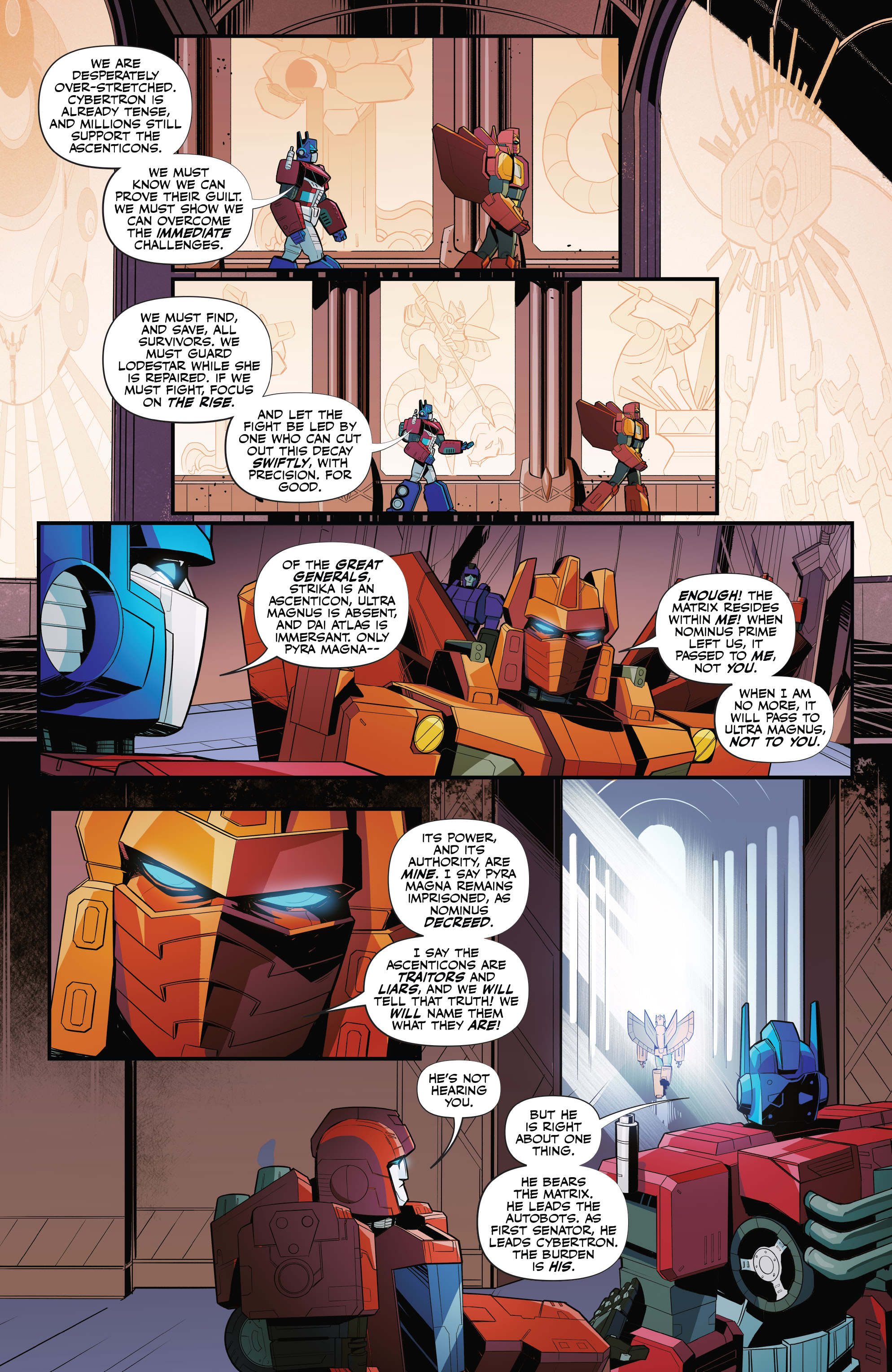Read online Transformers (2019) comic -  Issue #19 - 13