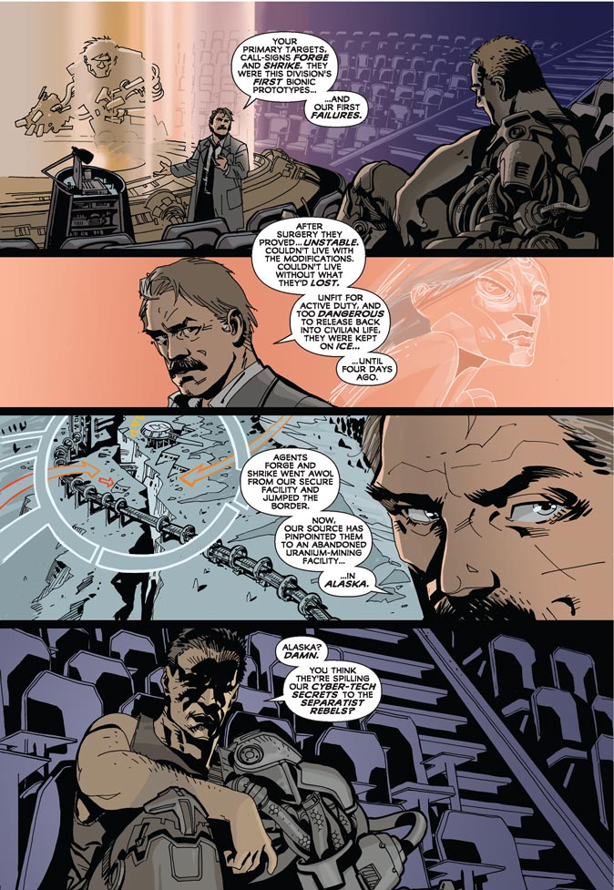 Read online Bionic Commando Chain of Command comic -  Issue # Full - 6