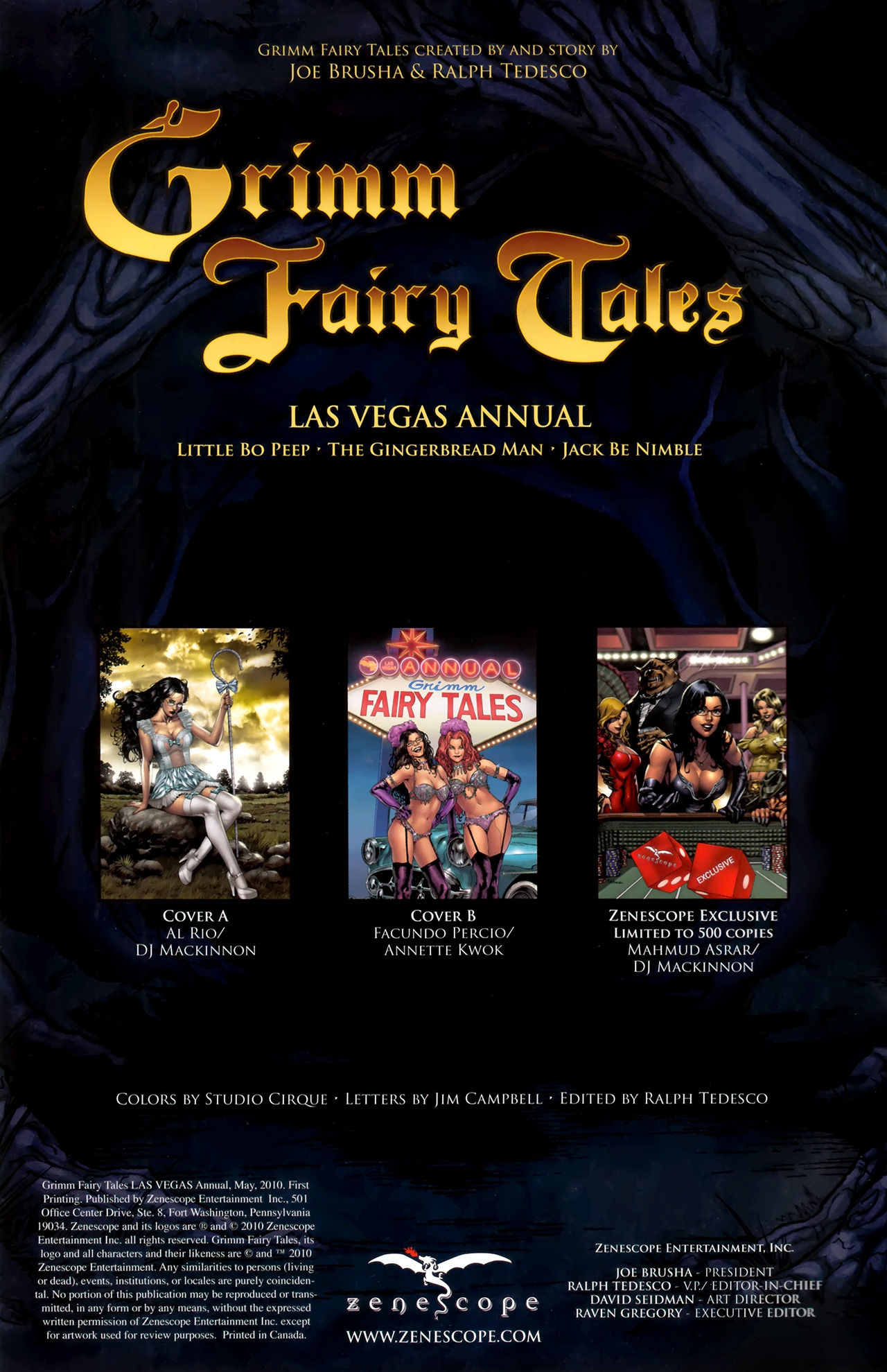 Read online Grimm Fairy Tales Las Vegas Annual comic -  Issue # Full - 2