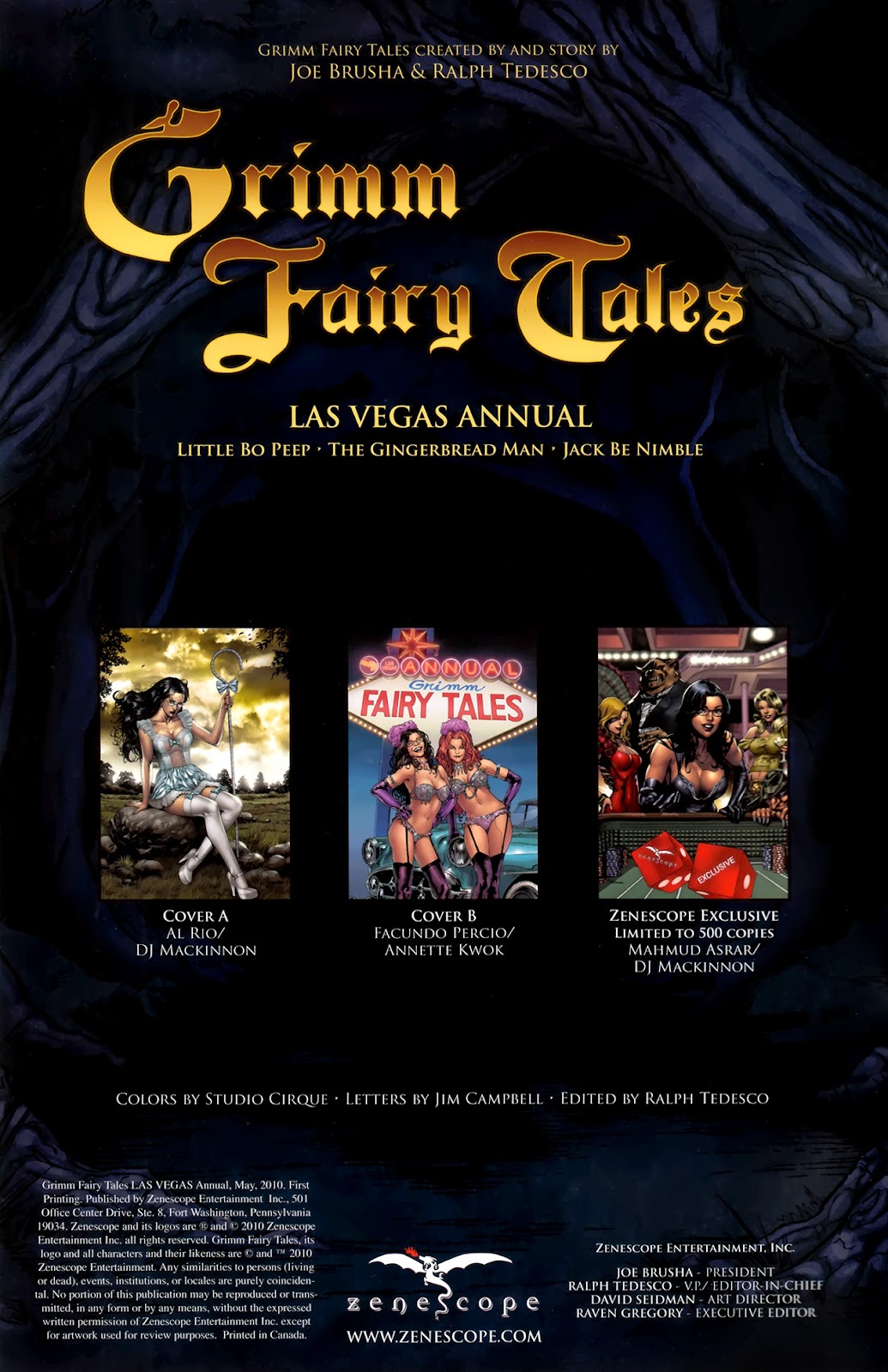 Grimm Fairy Tales Las Vegas Annual issue Full - Page 2